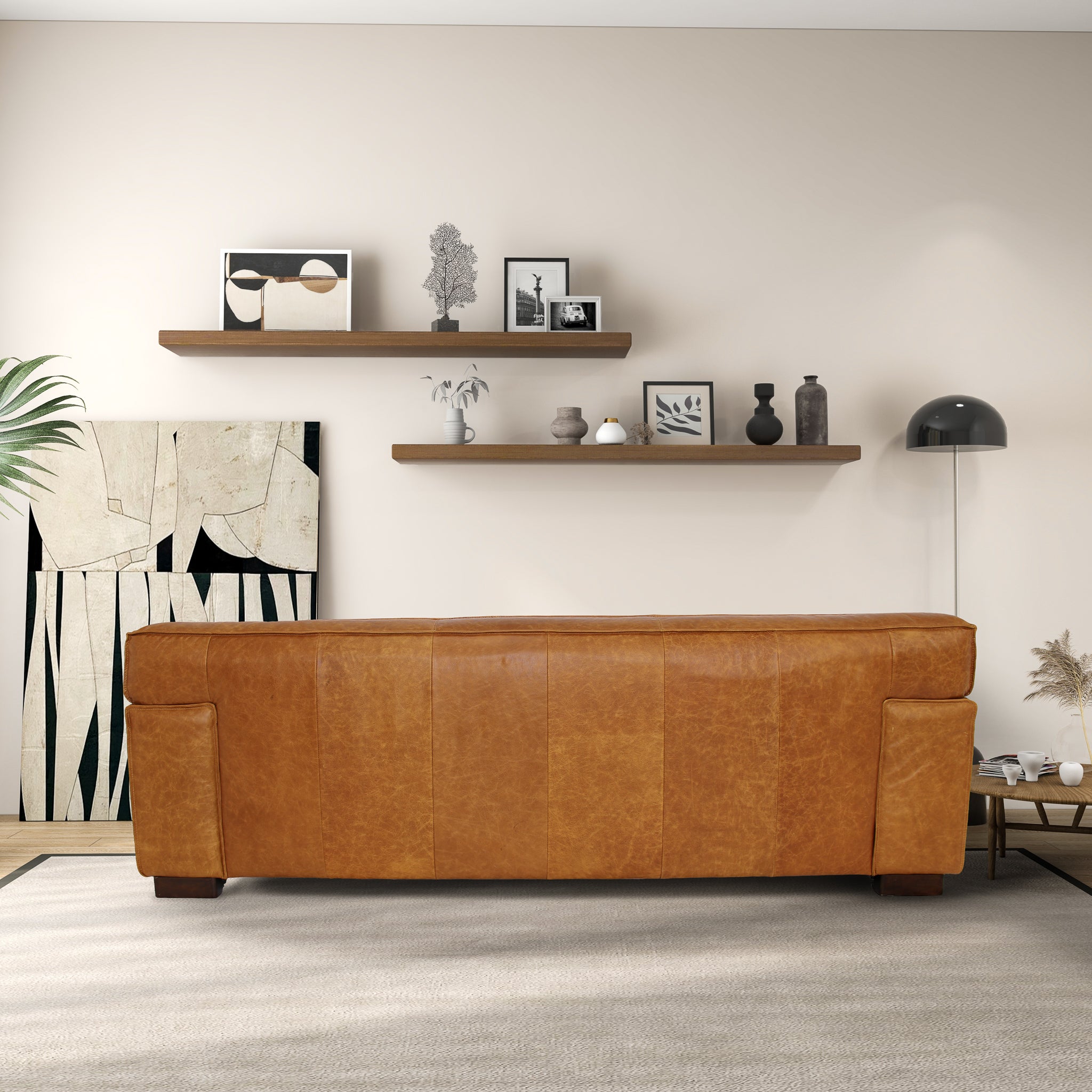 Amelie Leather Sofa