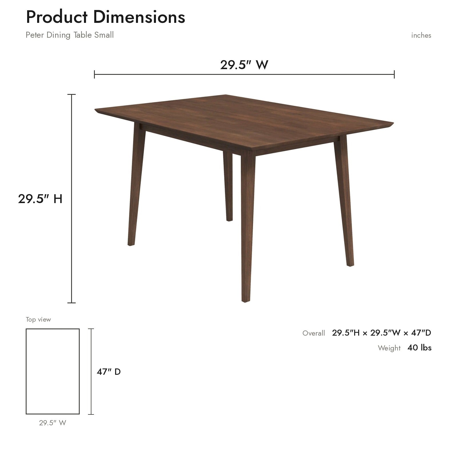 Product Dimensions