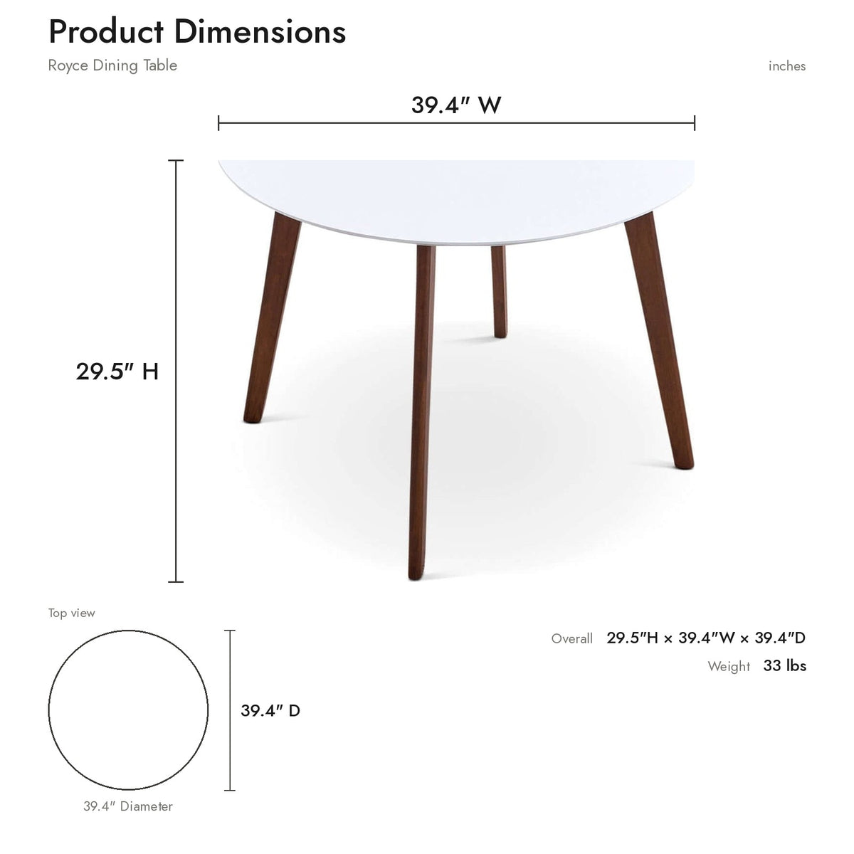 Product Dimensions