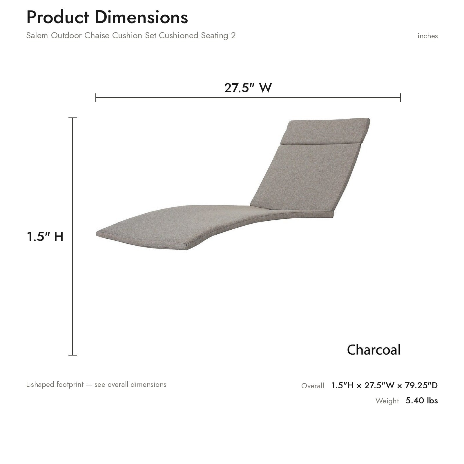 Product Dimensions