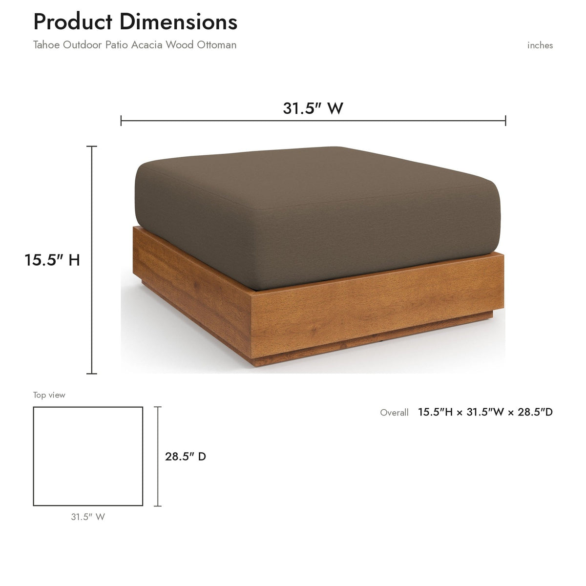 Product Dimensions