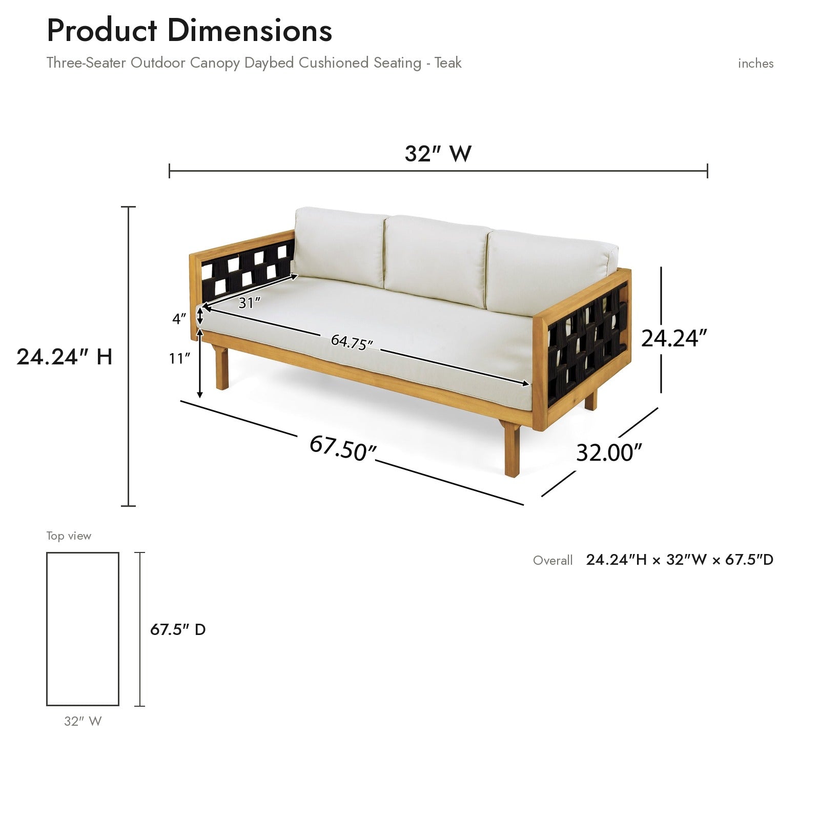 Product Dimensions