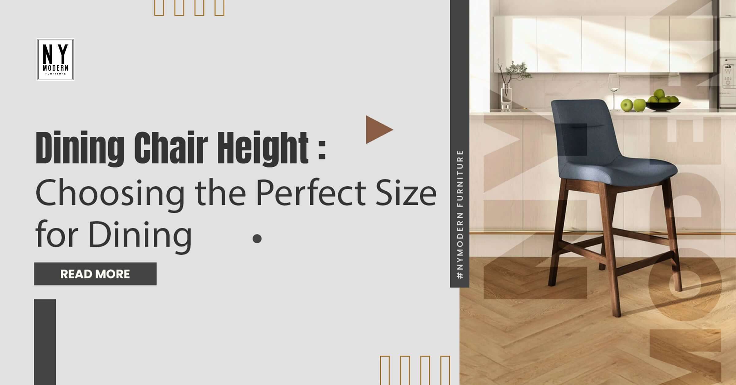 Dining Chair Height: Choosing the Perfect Size for Dining