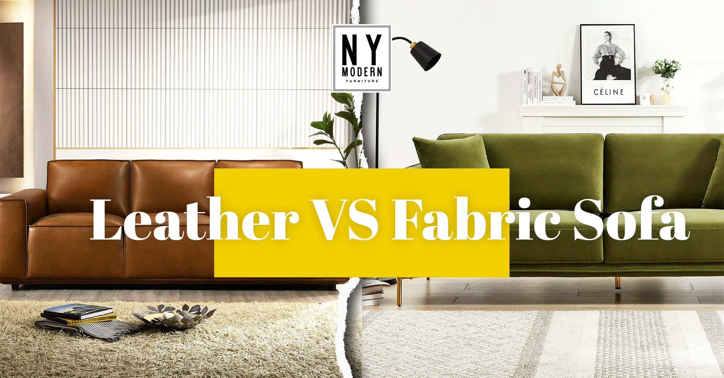 Leather vs. Fabric Sofa: Choosing the Perfect Upholstery