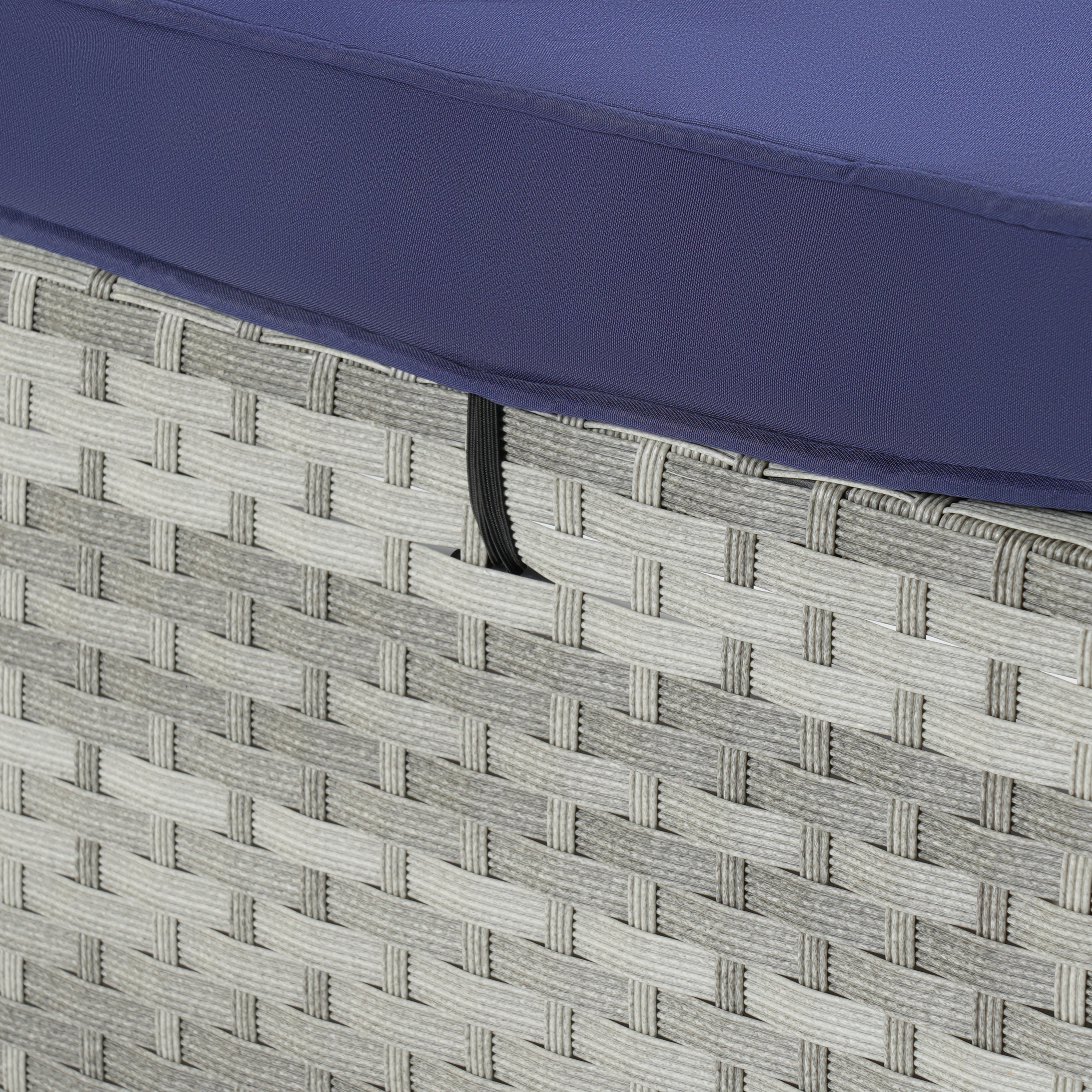 Outdoor Sofa Rattan Frame - Gray