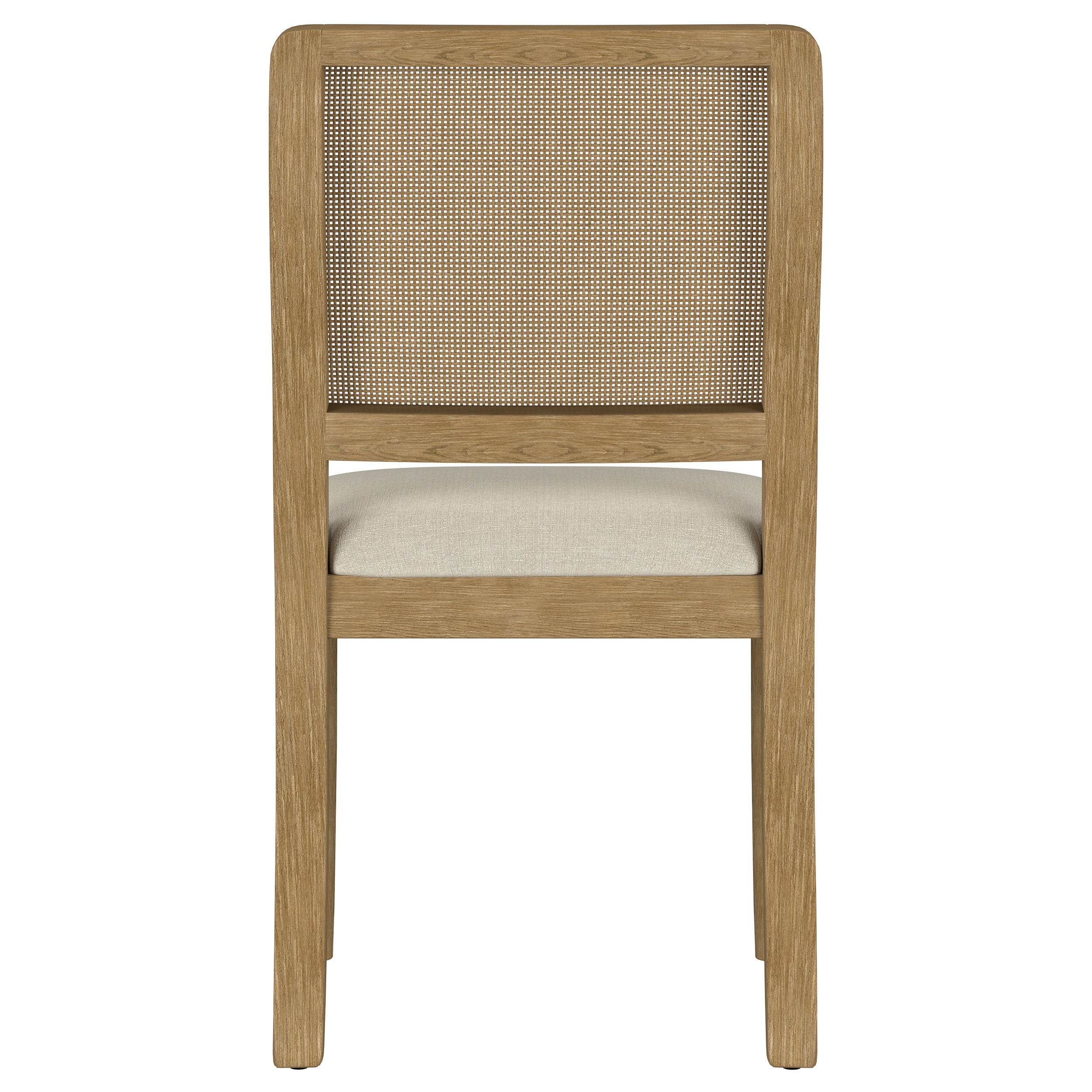 Arini Sand Rattan Cane Dining Side Chair - Set of 2