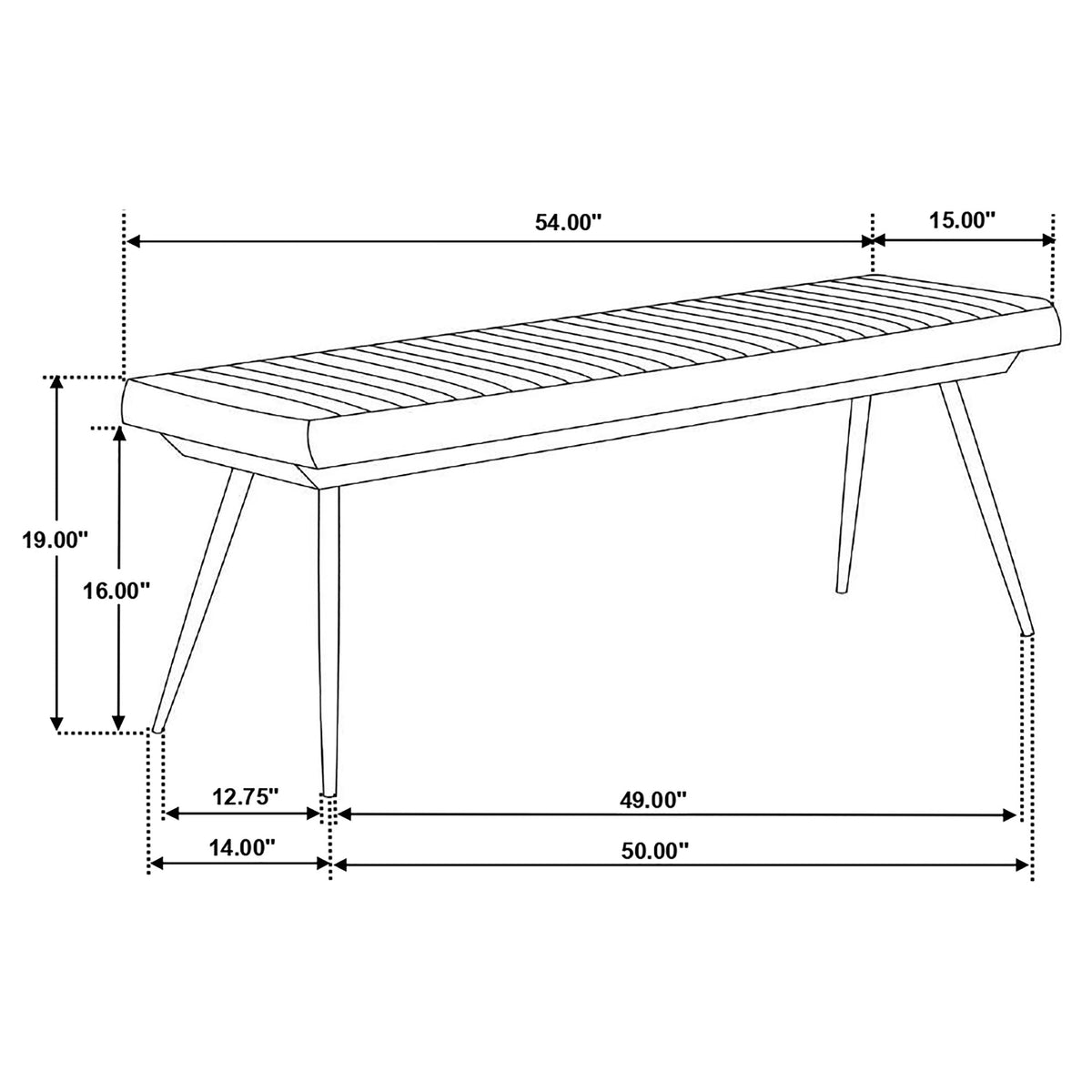 Misty Dining Benches