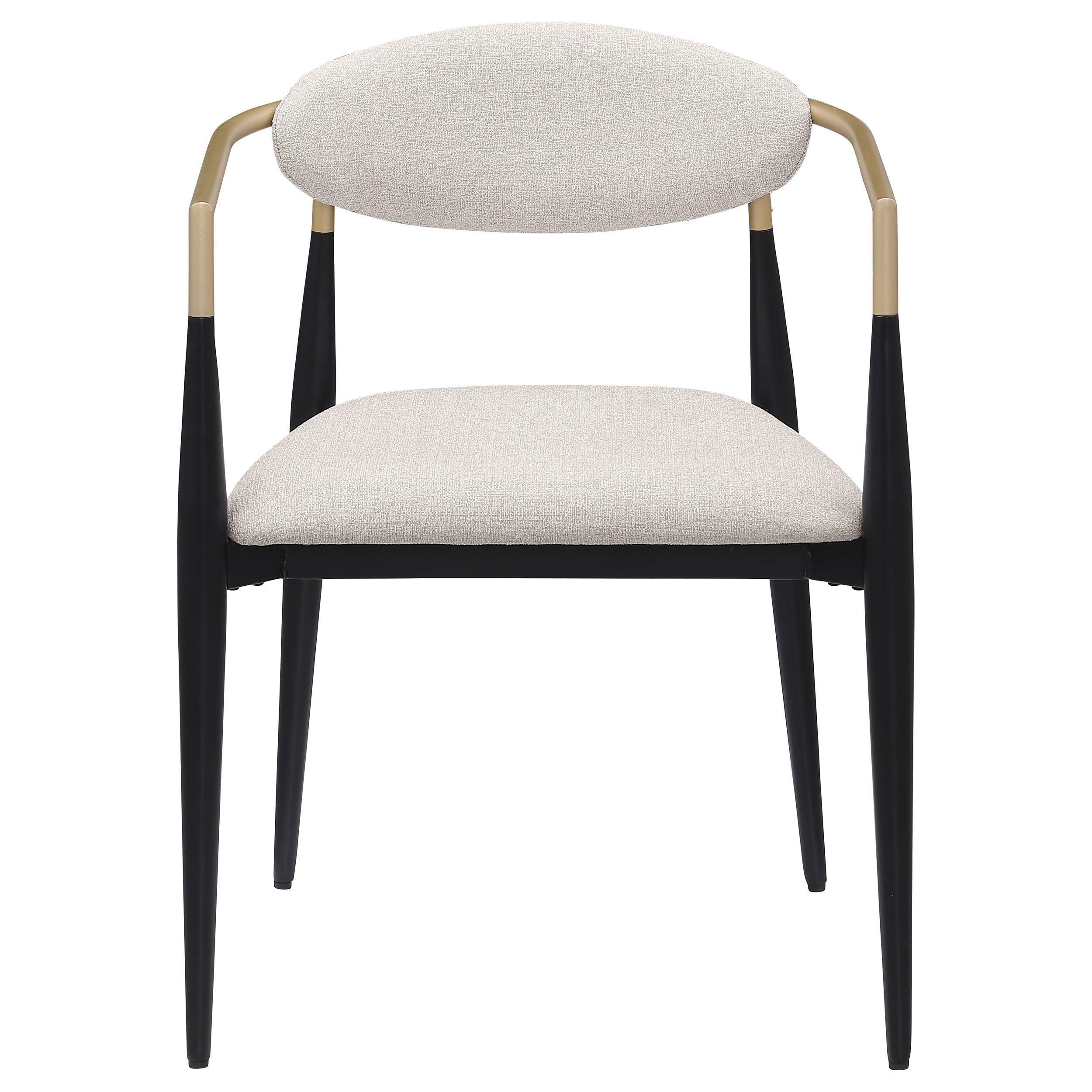 Alexis Fabric Upholstered Dining Arm Chair  (Set of 2)