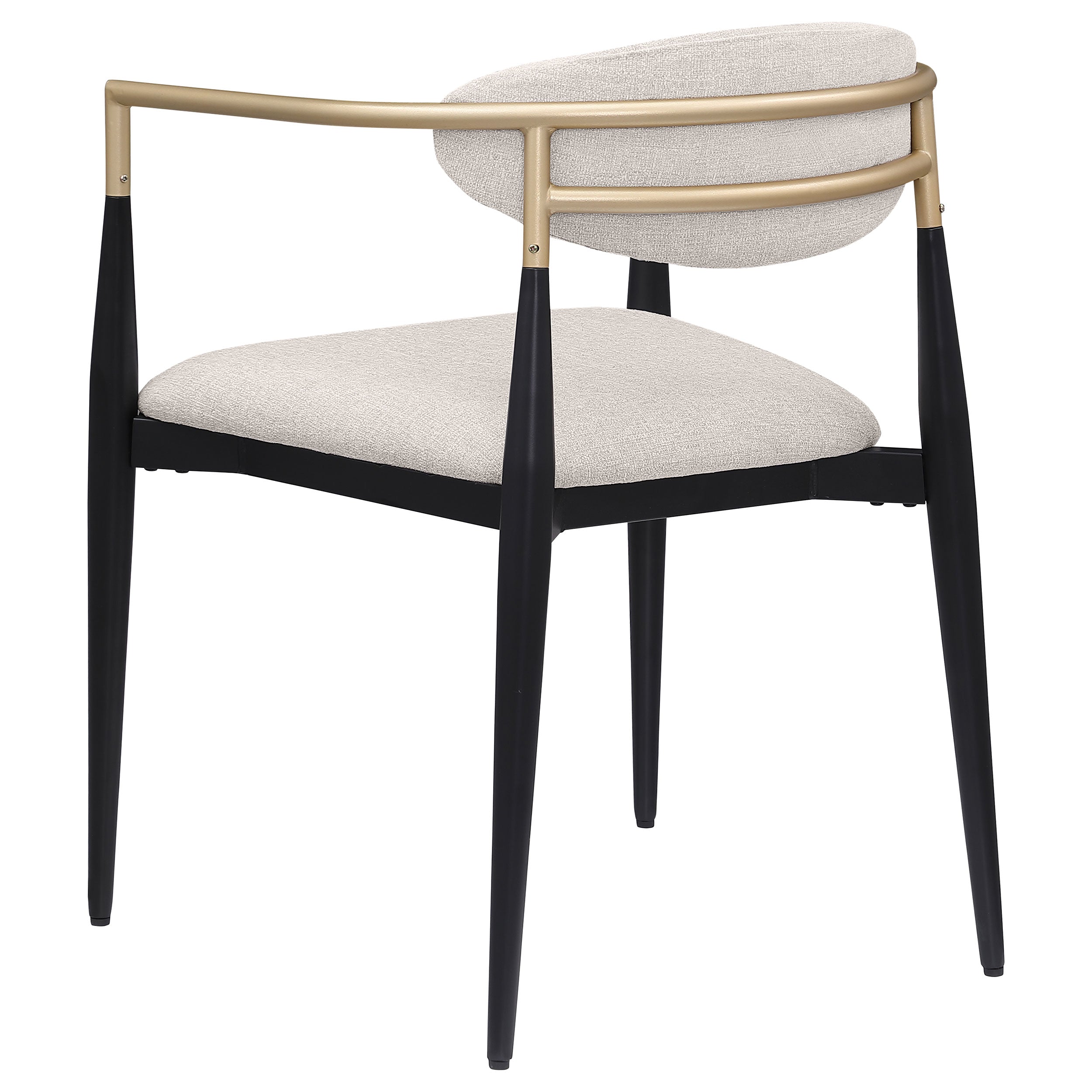 Alexis Fabric Upholstered Dining Arm Chair  (Set of 2)
