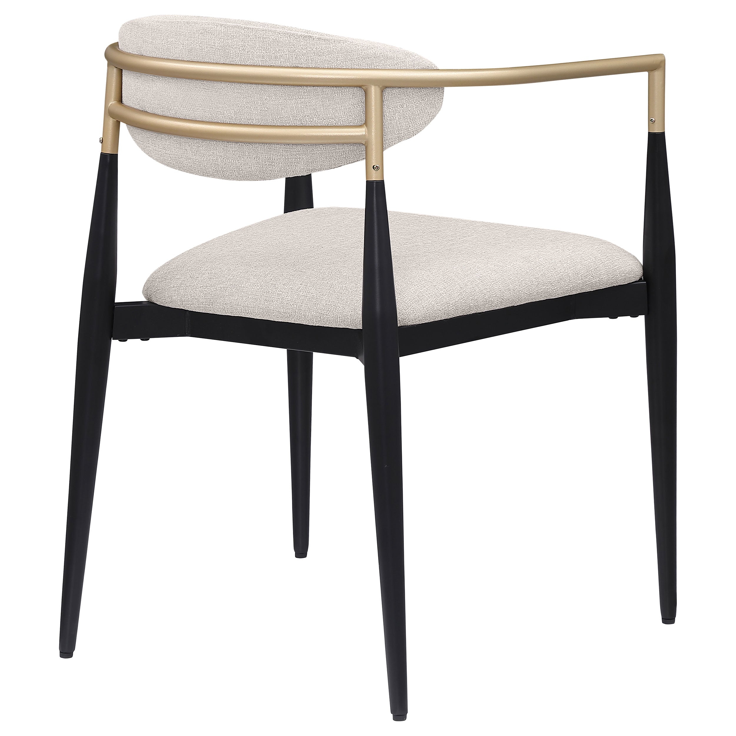 Alexis Fabric Upholstered Dining Arm Chair  (Set of 2)