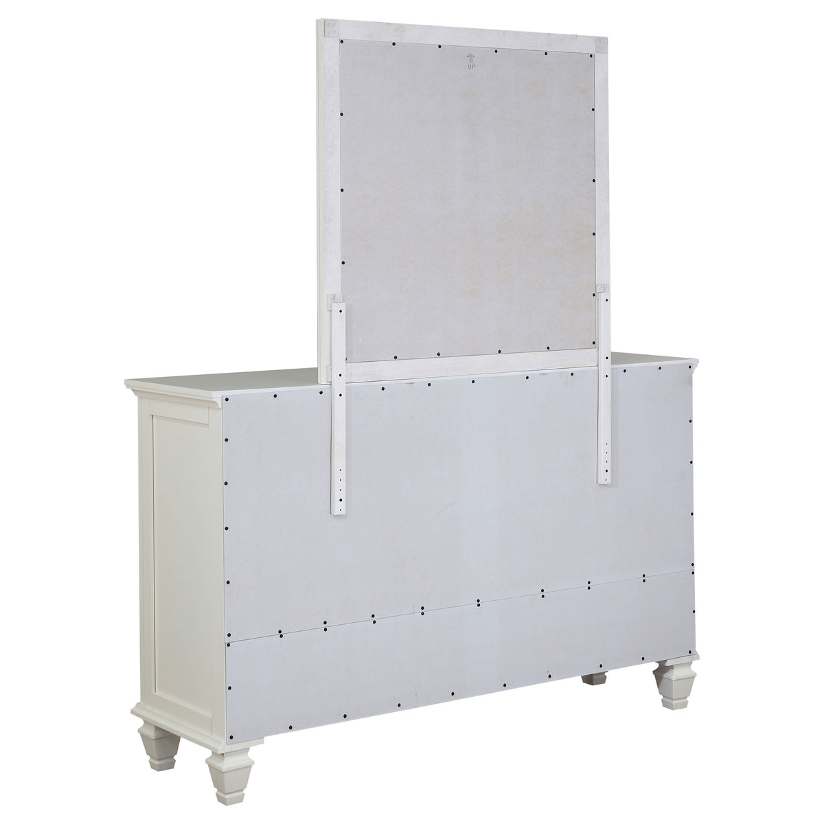 Sandy Beach Dresser with Mirrors