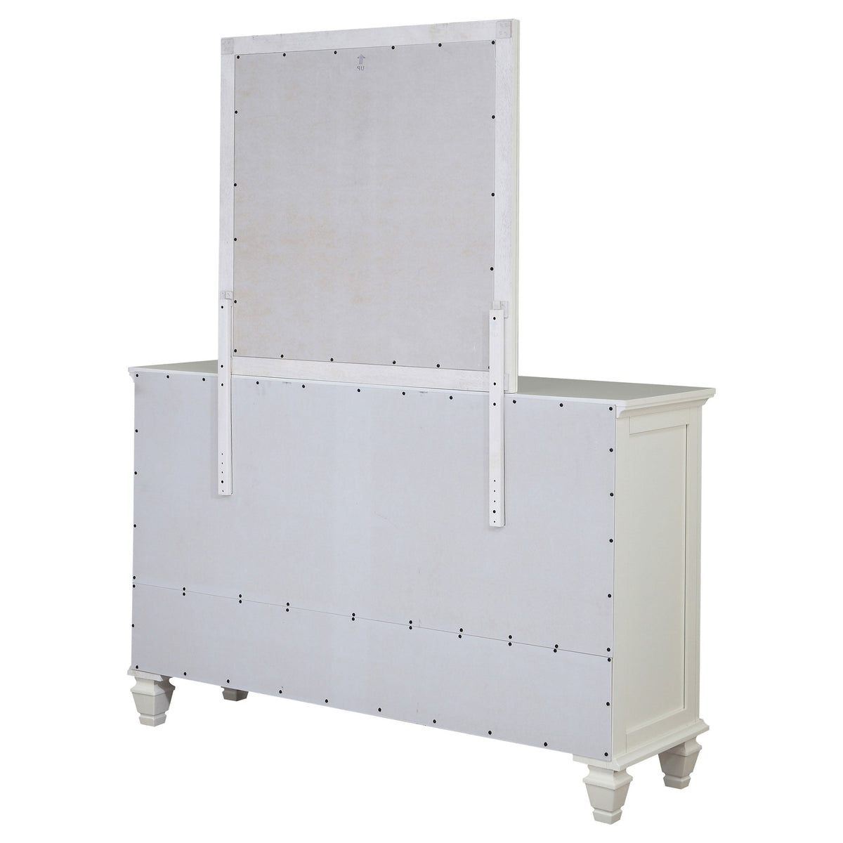 Sandy Beach Dresser with Mirrors