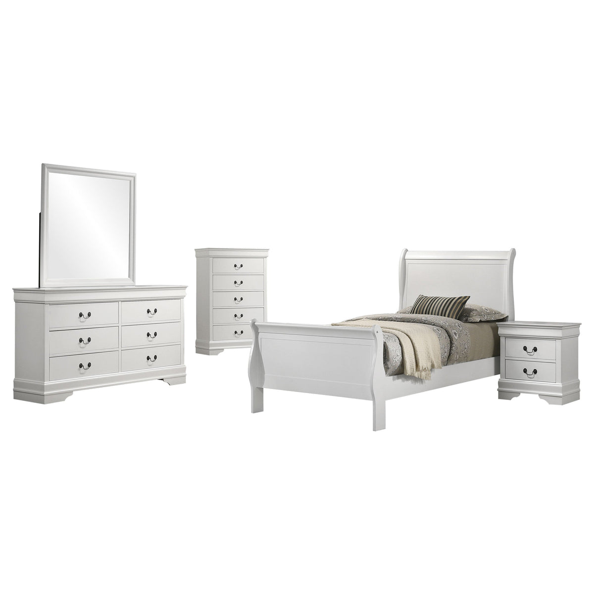 Louis Philippe Bedroom Sets