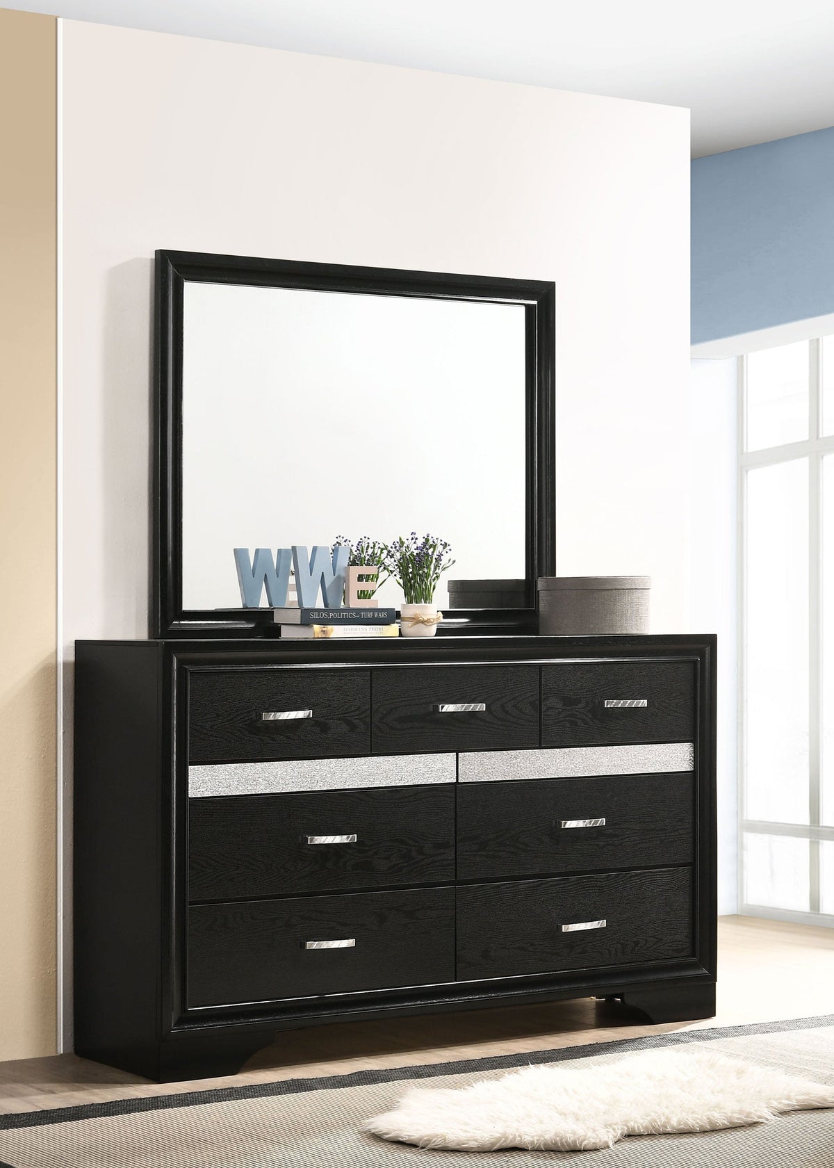 Miranda Dresser with Mirrors