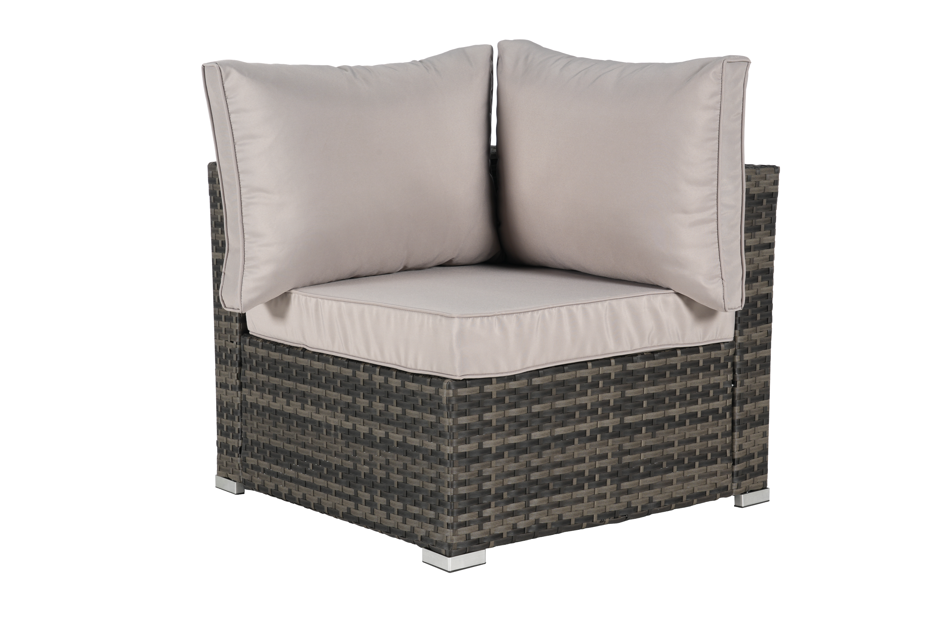 Outdoor Sectional Set Cushioned Seating