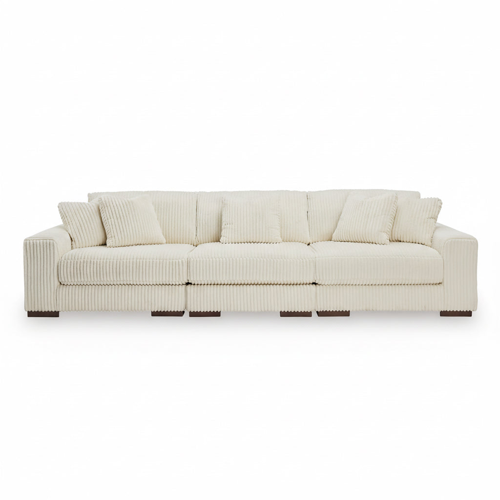 Lindyn 3-Piece Modular Modern Sofa - Ivory