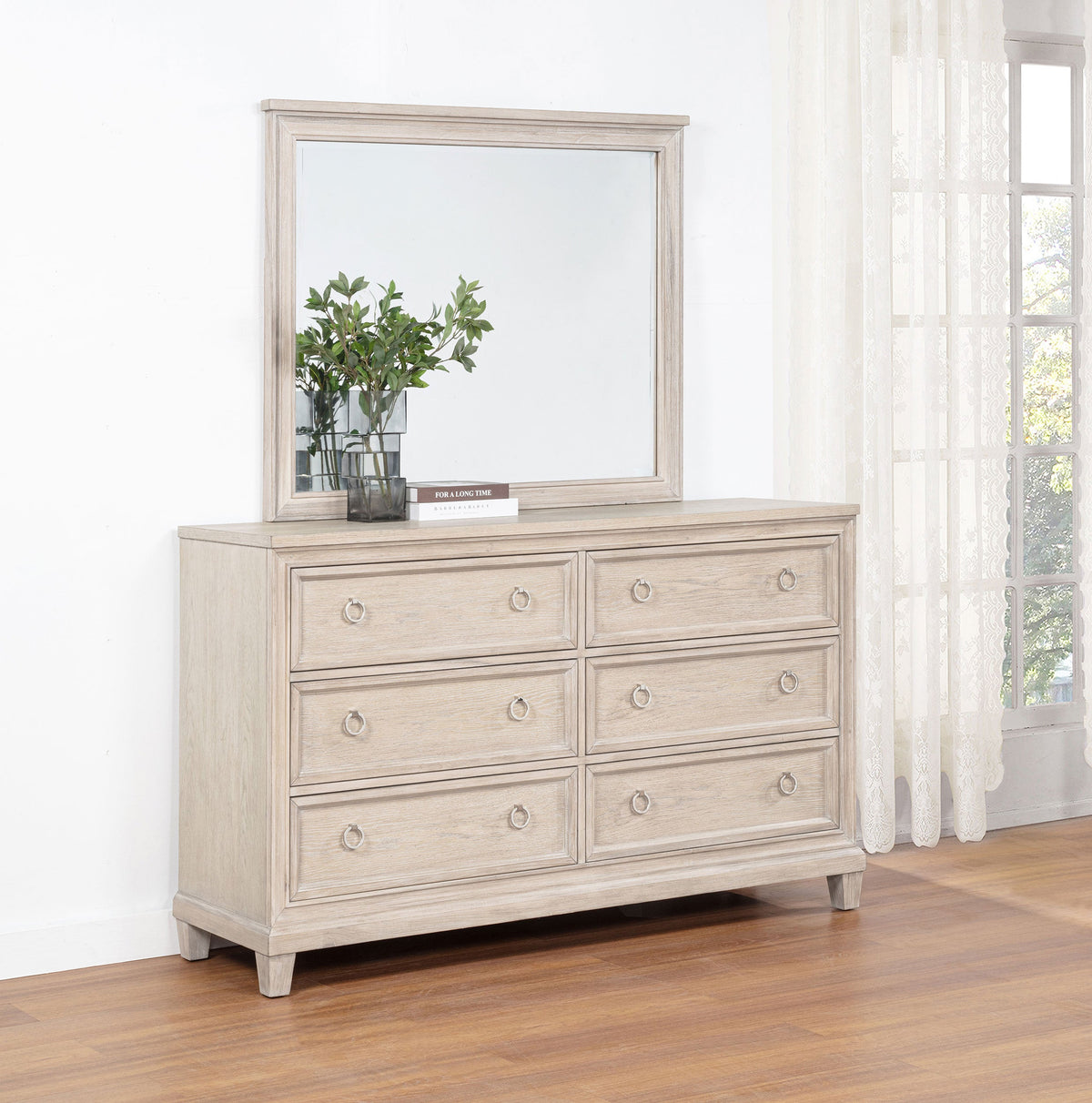 Pembroke Dresser with Mirrors