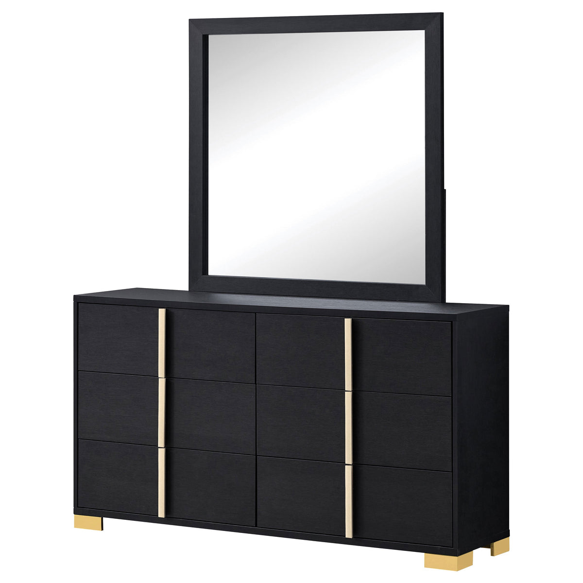 Marceline Dresser with Mirrors