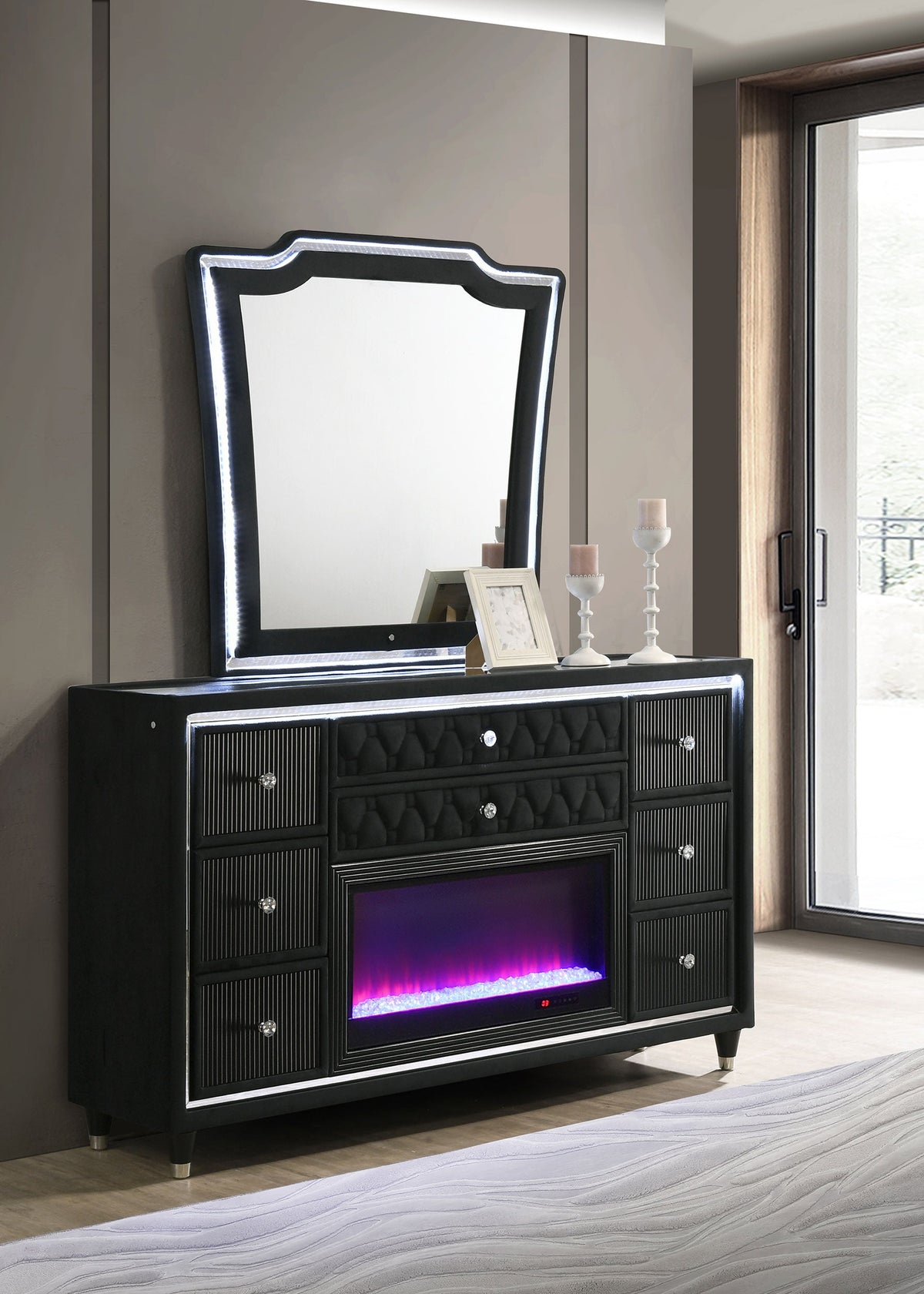 Lorient Dresser with Mirrors