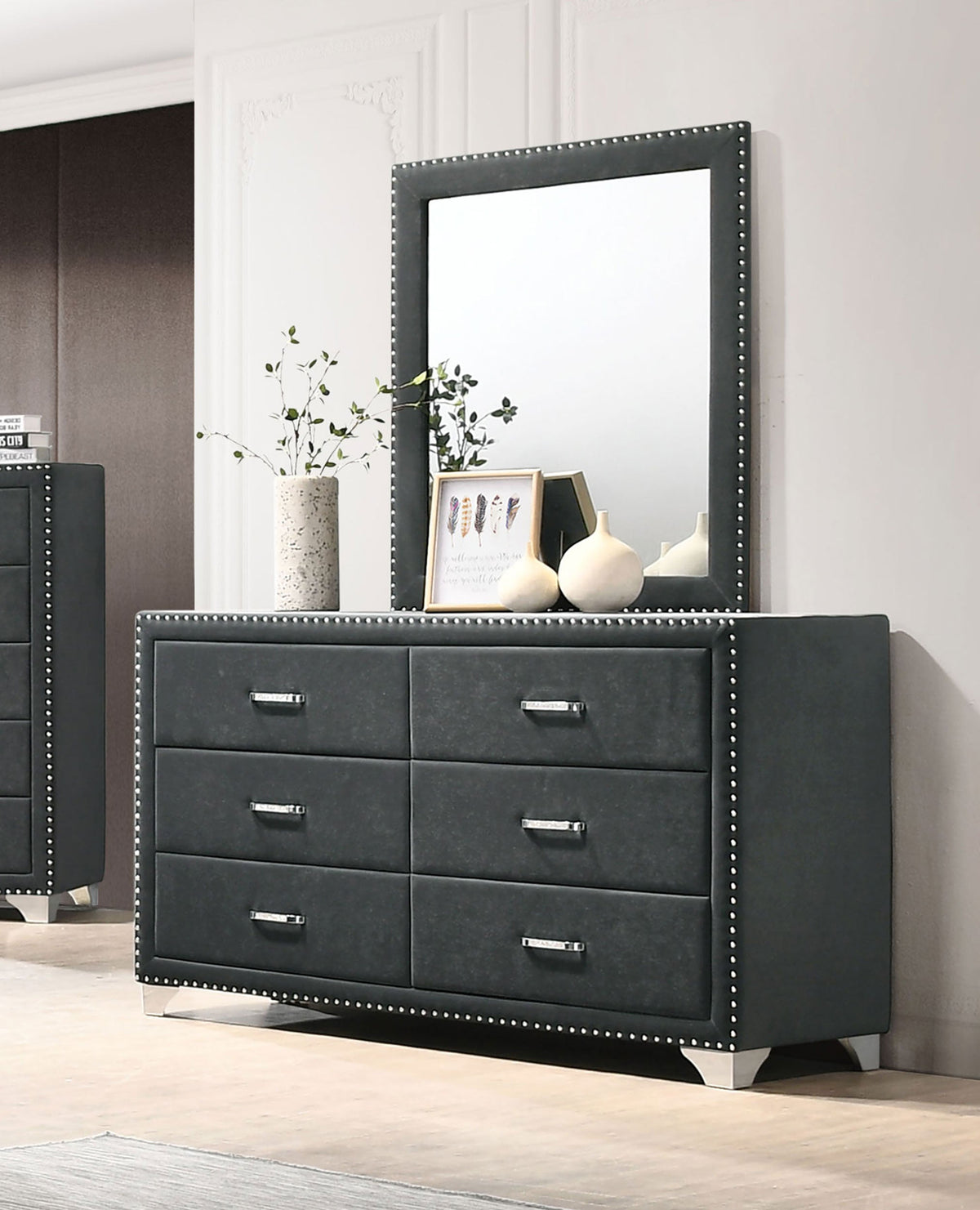 Melody Dresser with Mirrors
