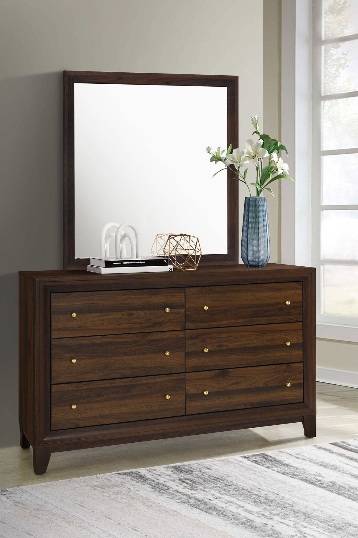Welsley Dresser with Mirrors