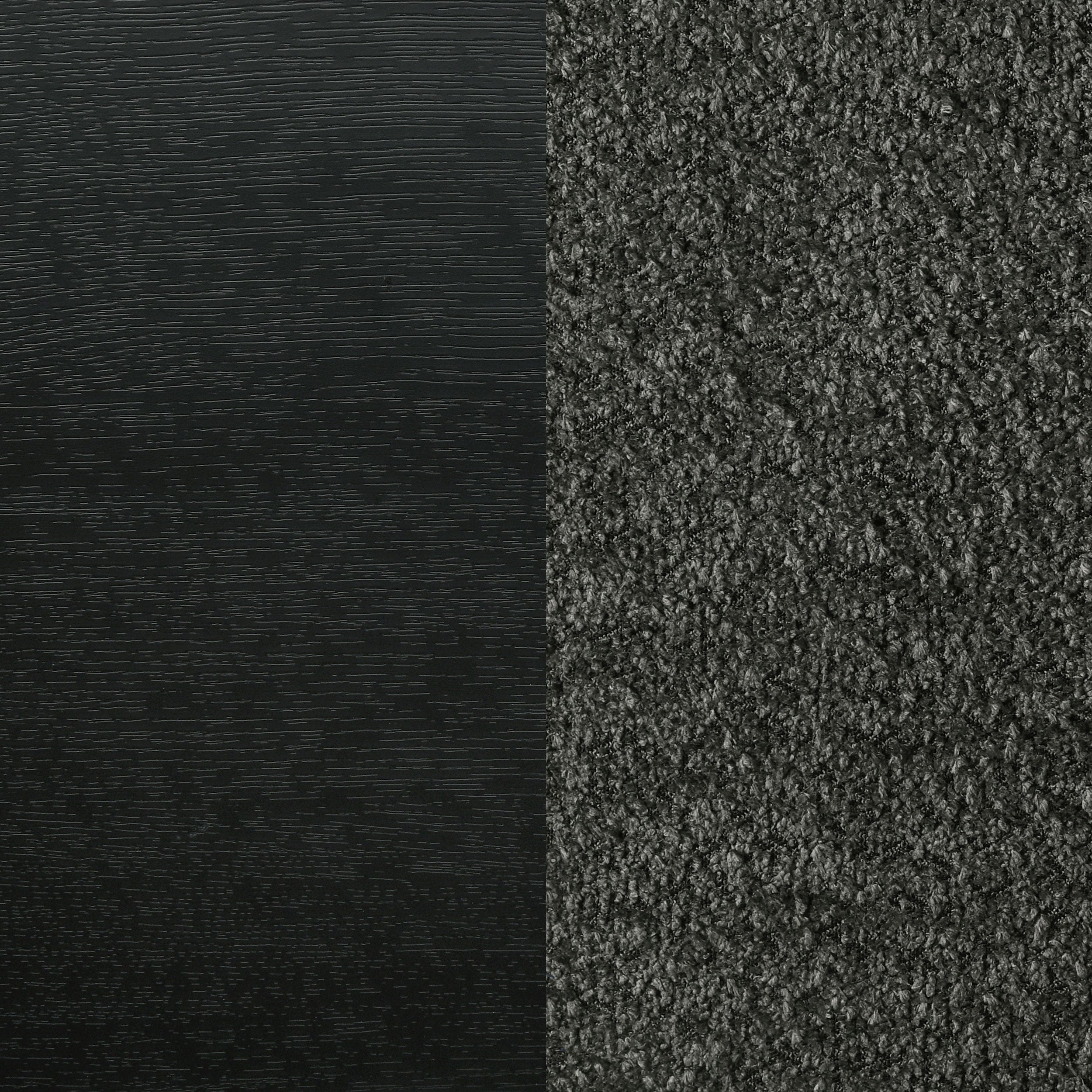 Cavelle 51-inch Black Upholstered Eastern King Bed Black