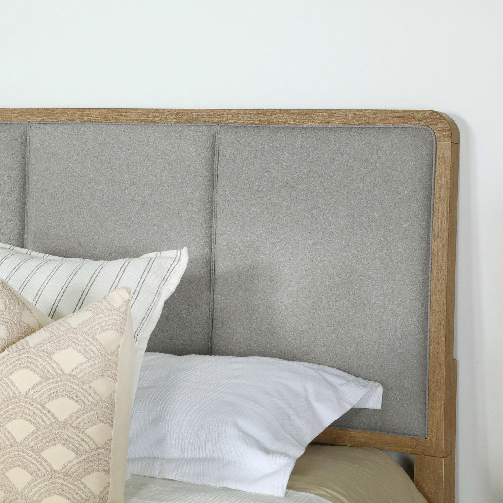 Arini Upholstered Eastern King Panel Bed
