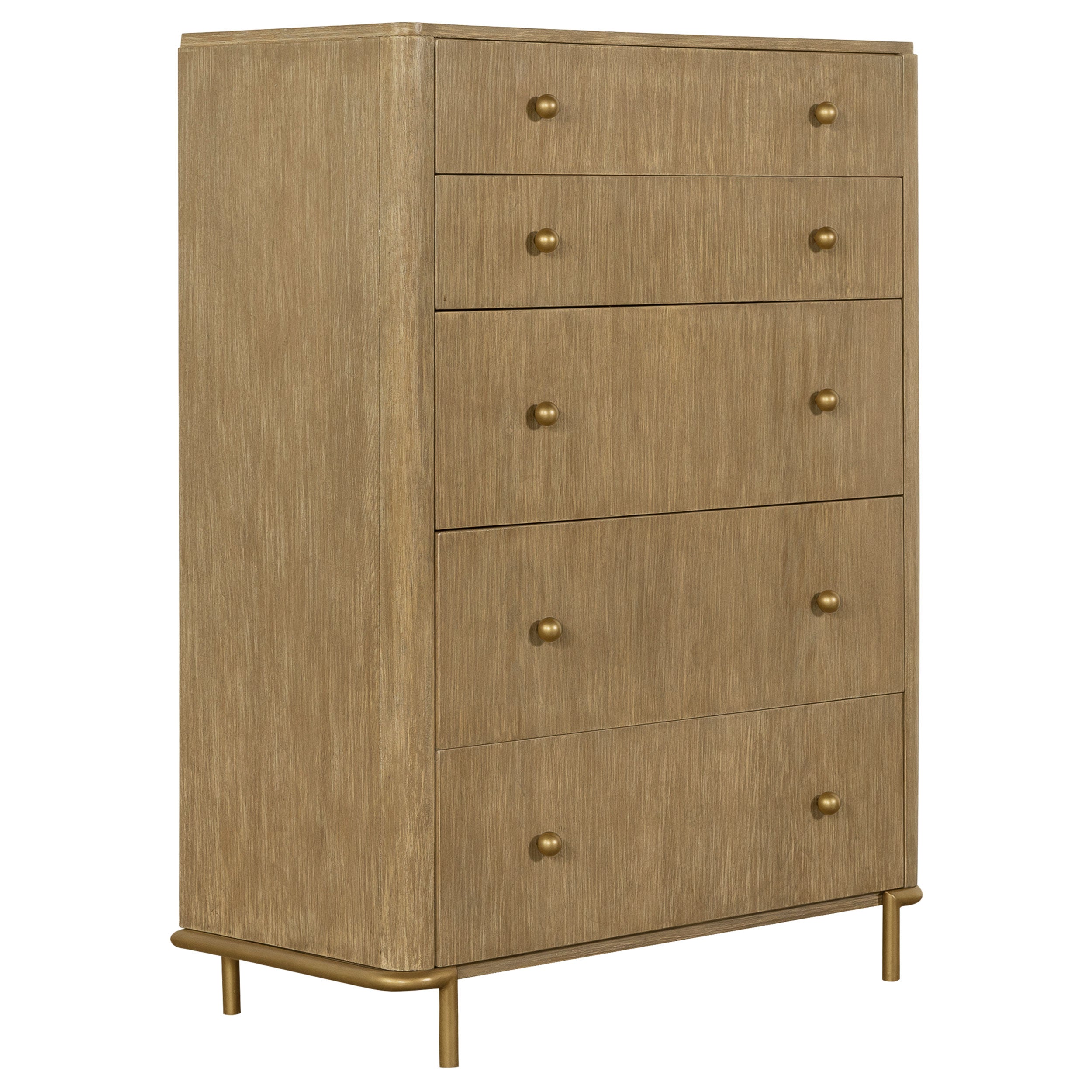 Arini 5-drawer Sand Bedroom Chest