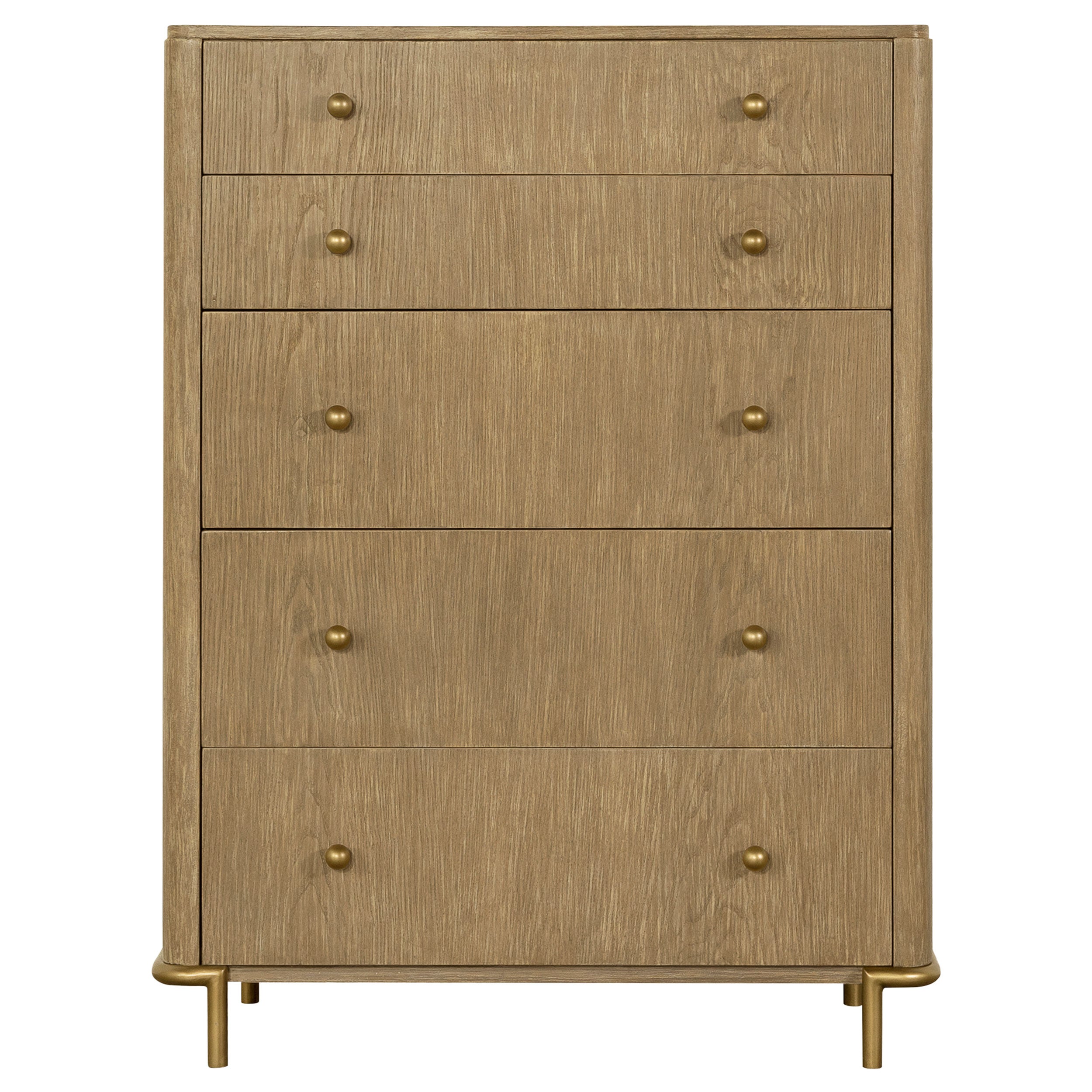 Arini 5-drawer Sand Bedroom Chest