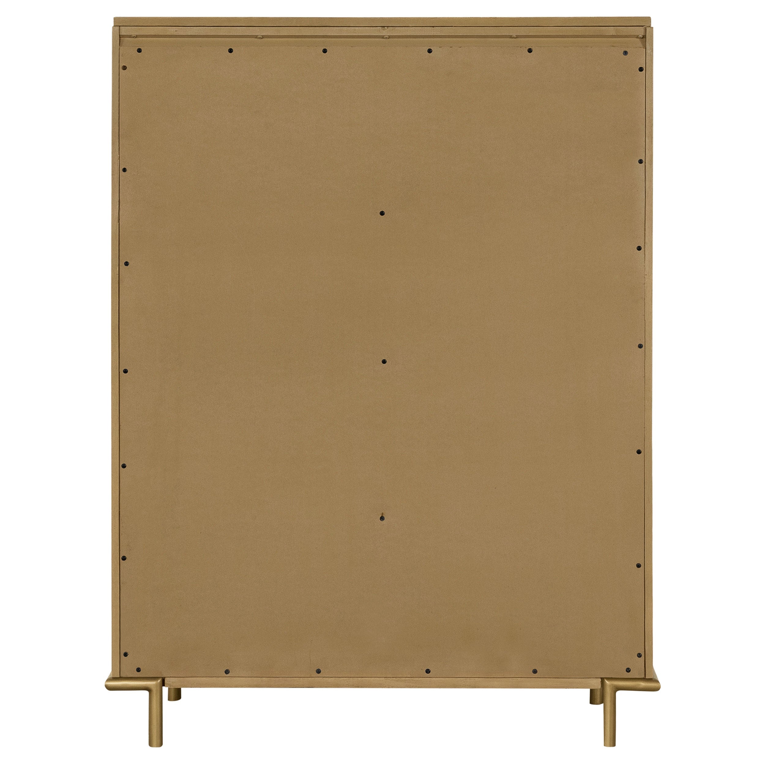 Arini 5-drawer Sand Bedroom Chest