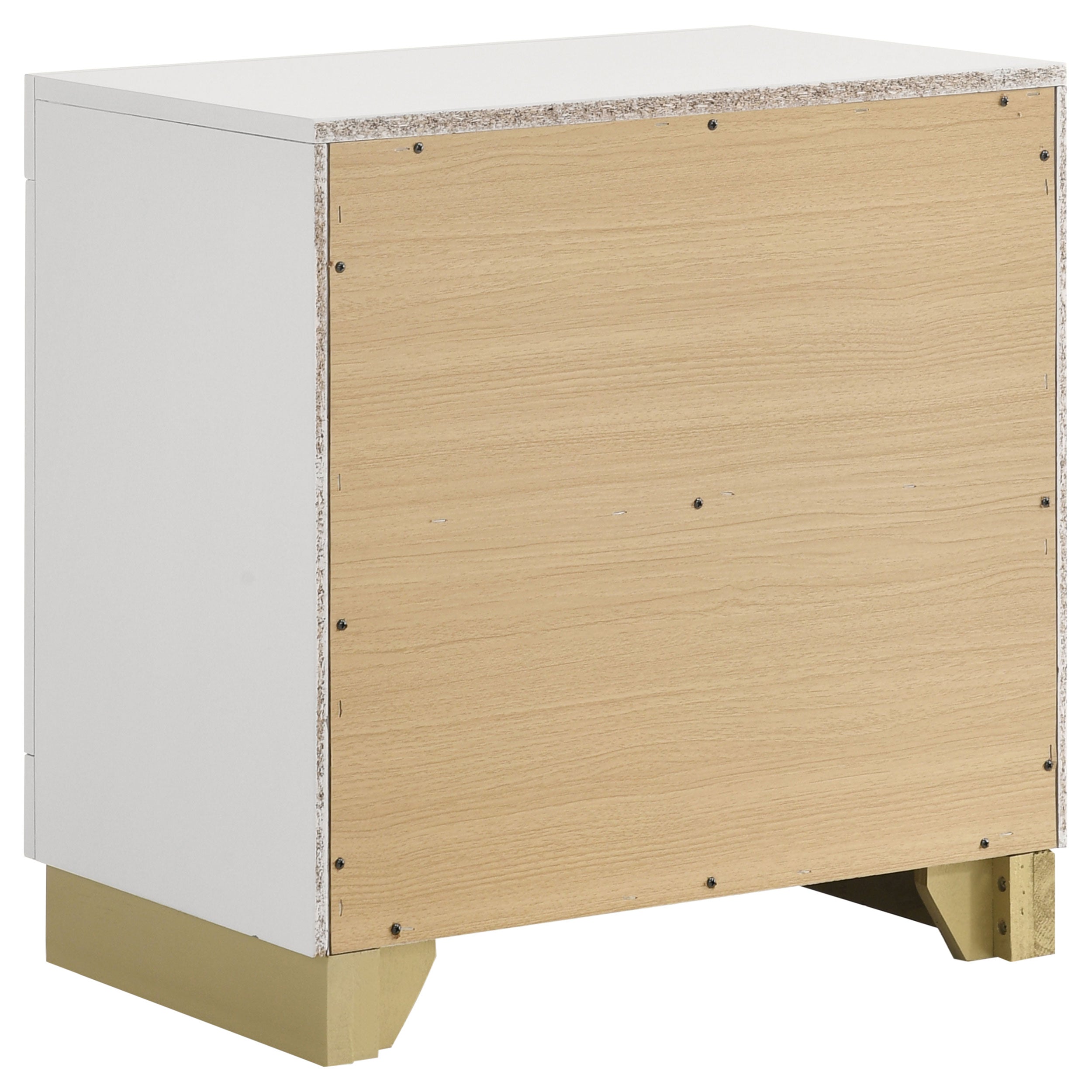 Caraway 2-drawer Nightstand - White