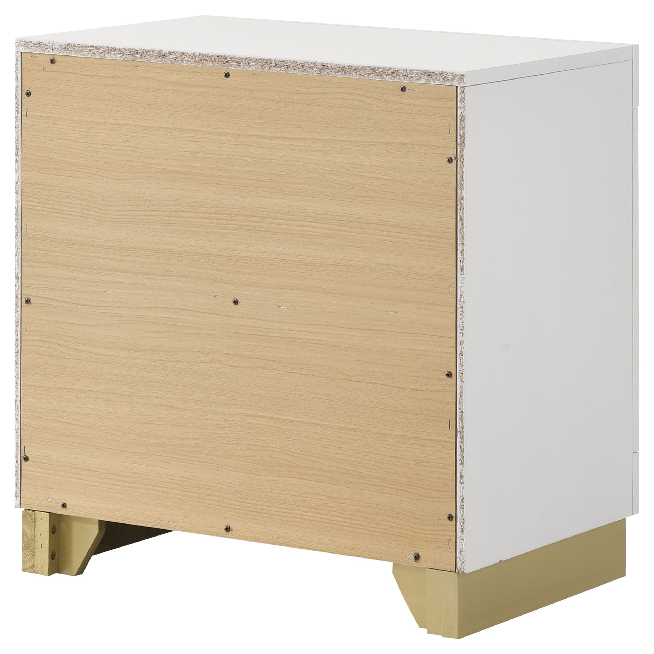 Caraway 2-drawer Nightstand - White