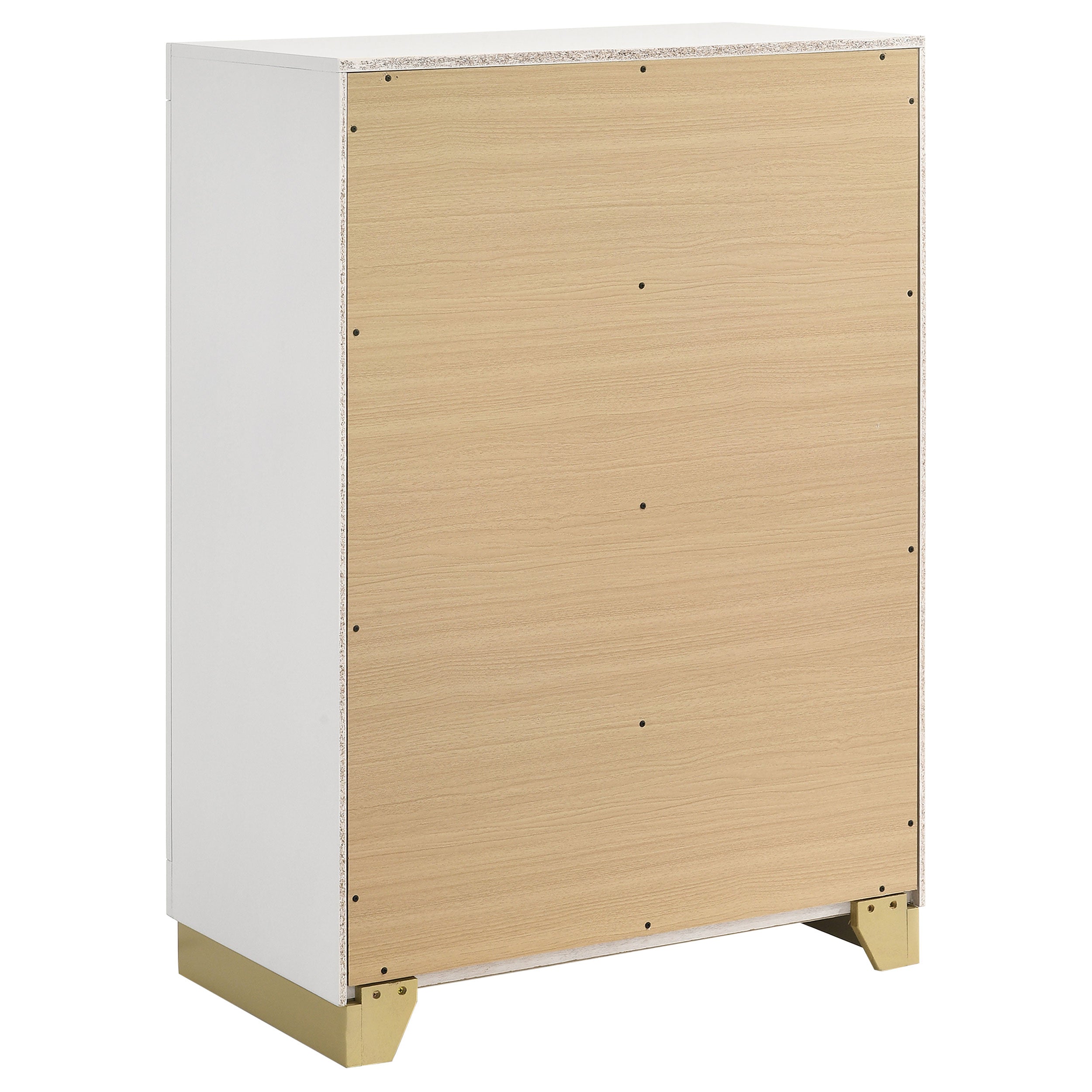 Caraway 4-drawer Bedroom Chest - White