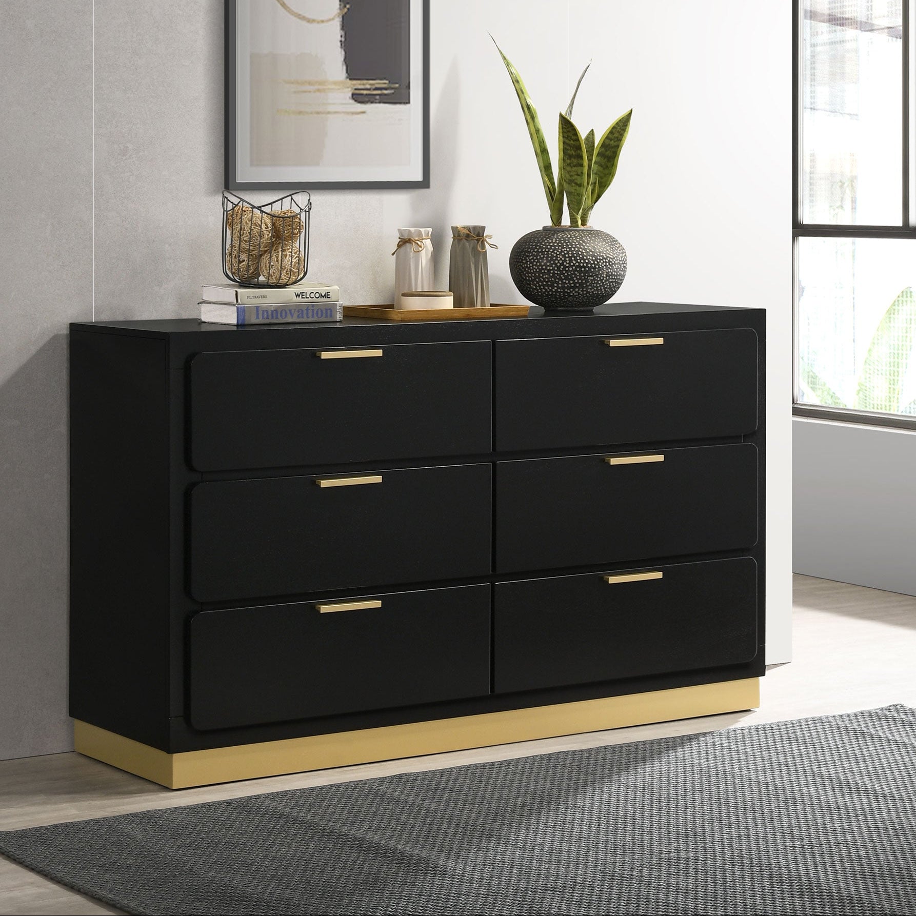 Caraway 6-drawer Dresser