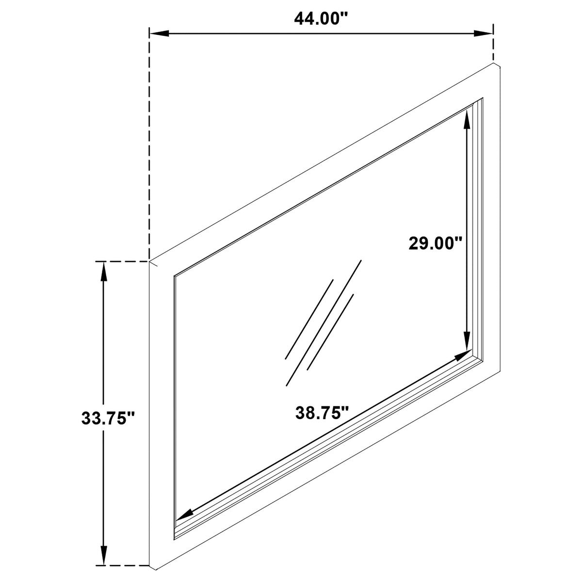 Kenora Dresser Mirrors