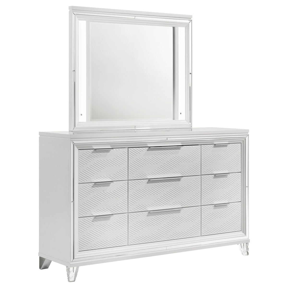 Marmore Dresser with Mirrors