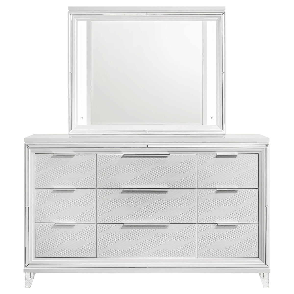 Marmore Dresser with Mirrors