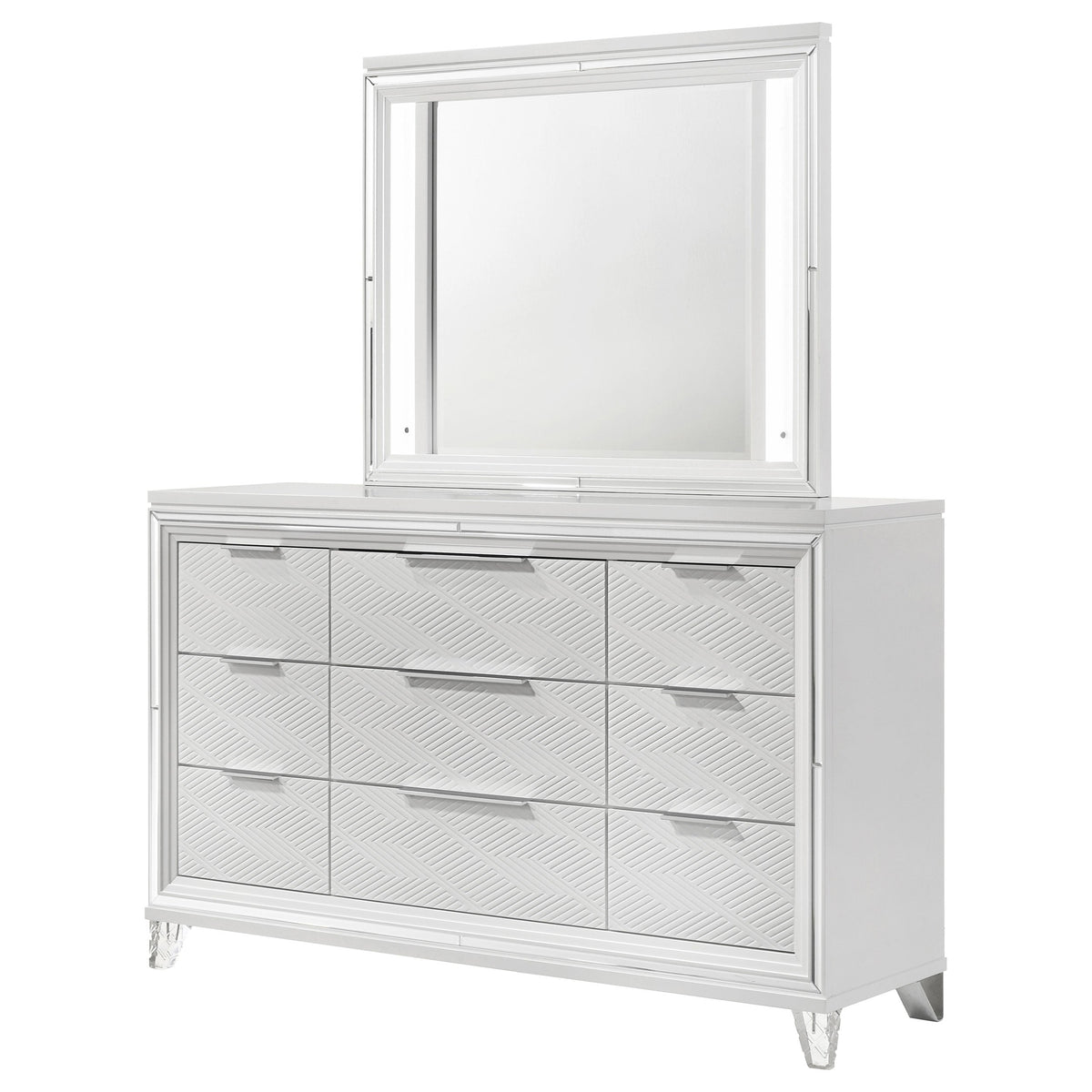 Marmore Dresser with Mirrors
