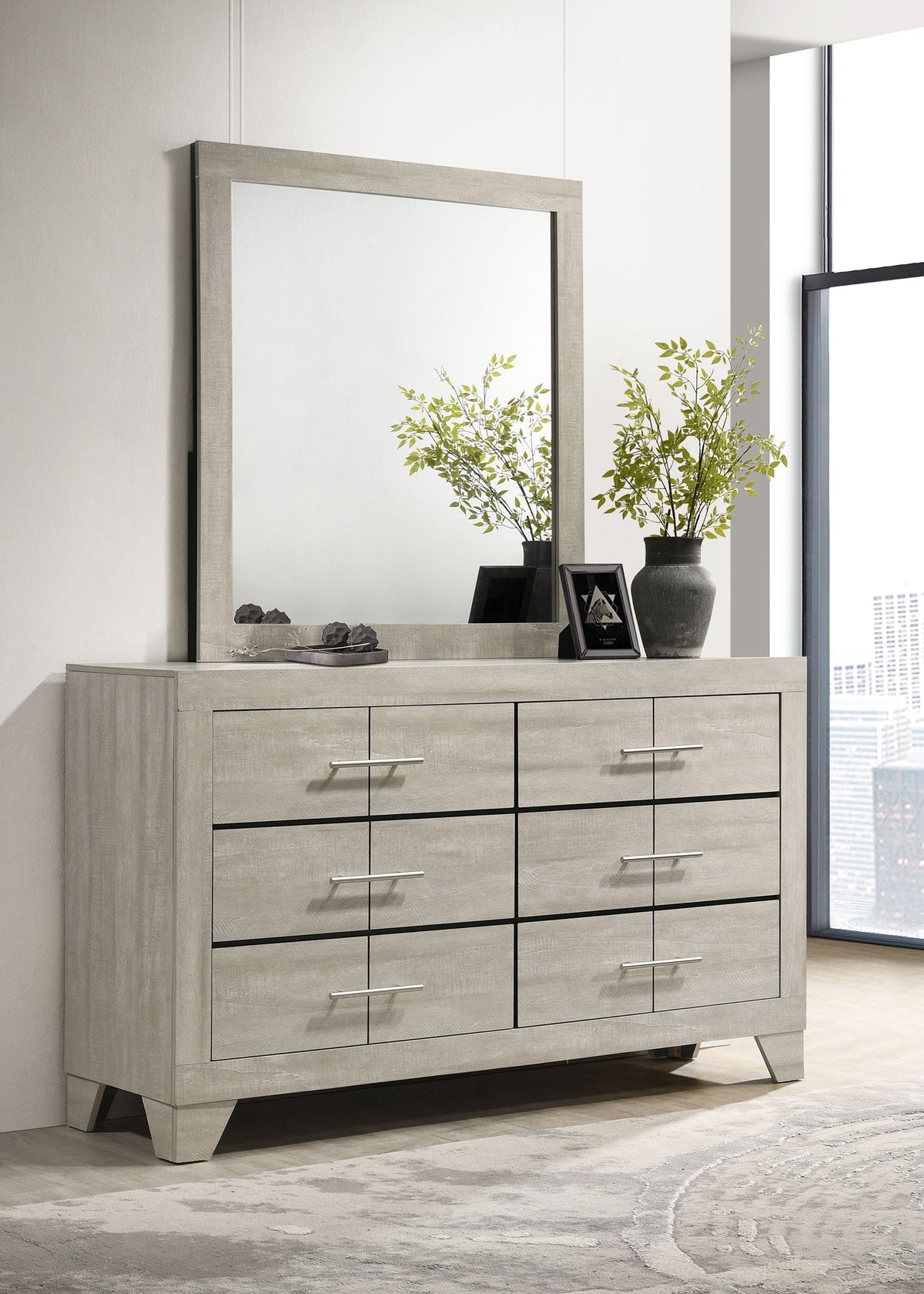 Trenton Dresser with Mirrors