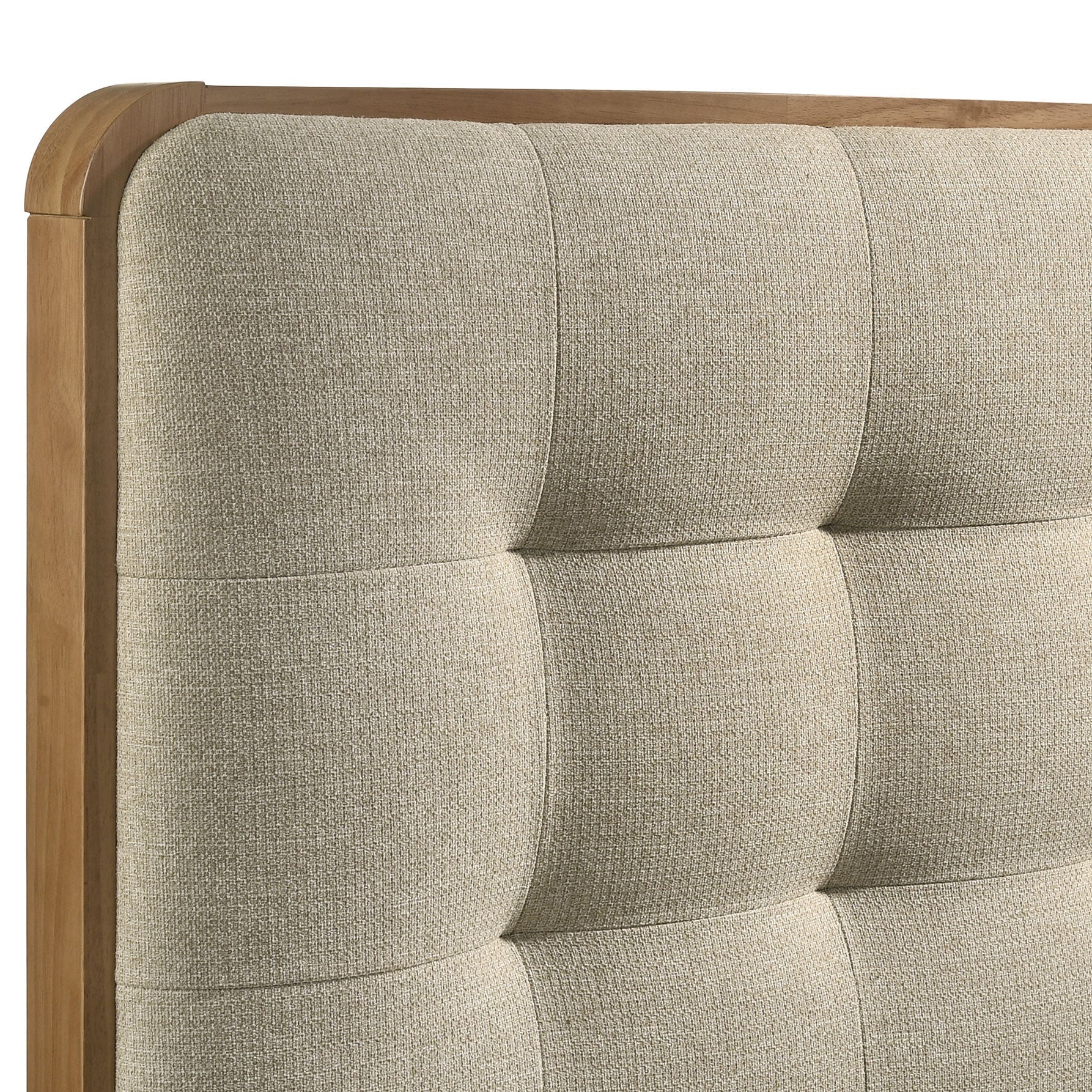 Robyn Light Ash Wood Platform Bed