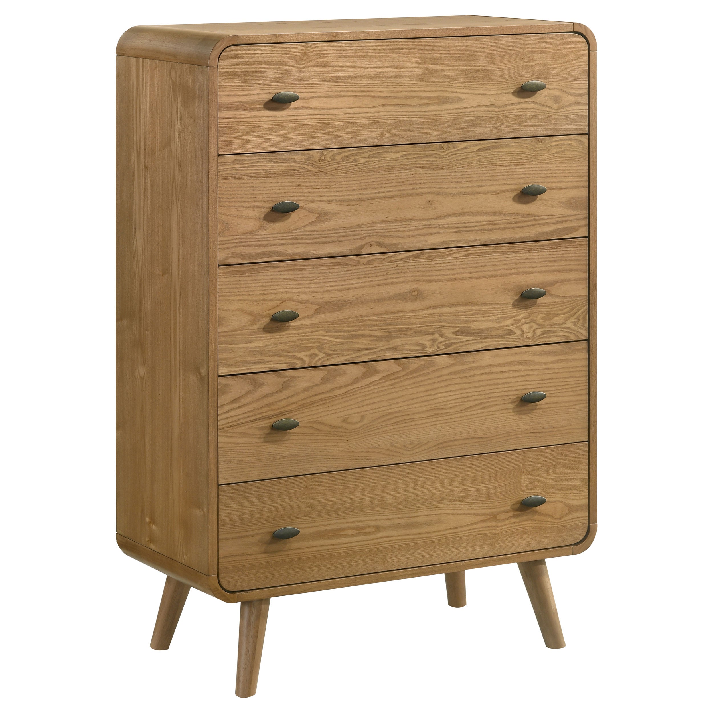 Robyn 5-drawer Light Ash Bedroom Chest of Drawers