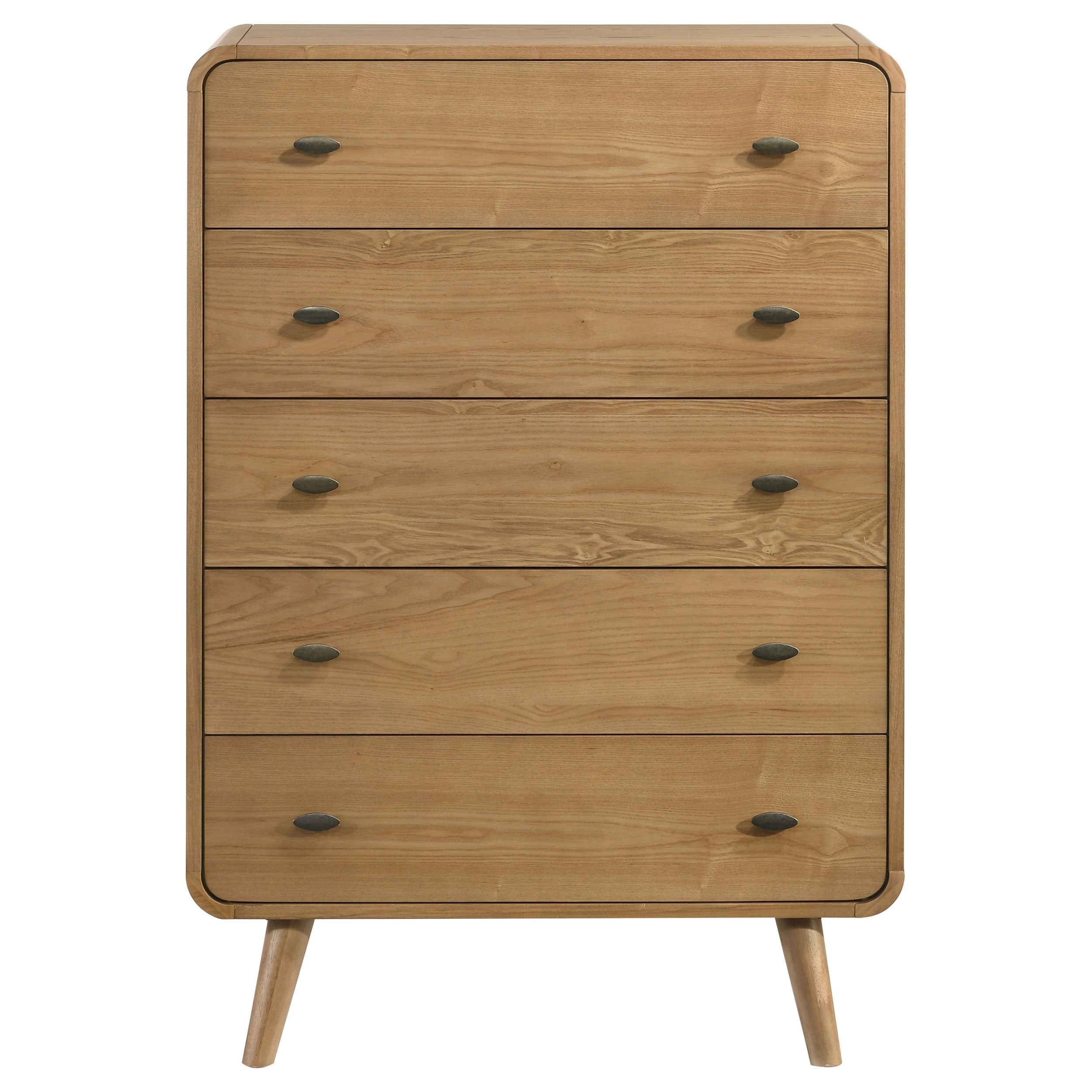 Robyn 5-drawer Light Ash Bedroom Chest of Drawers