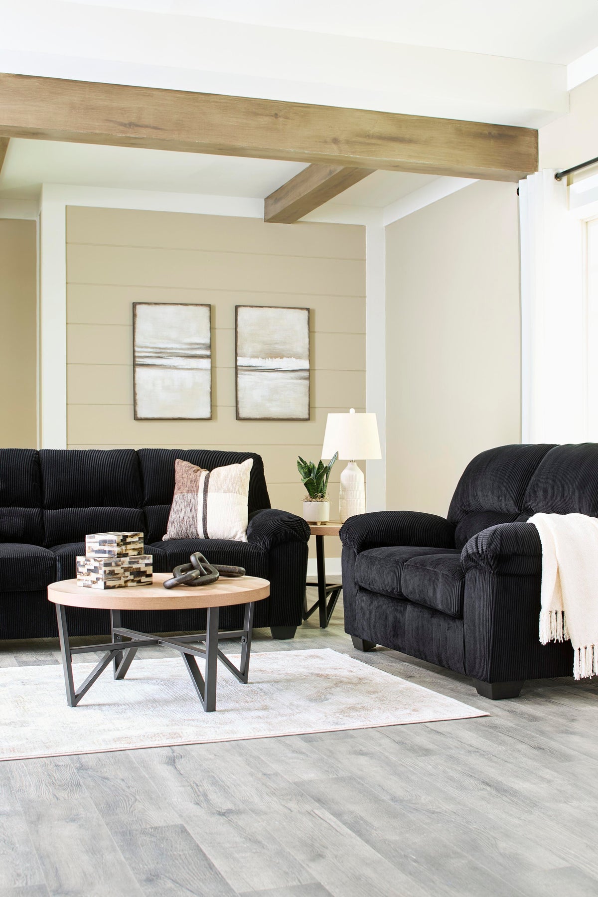 SimpleJoy Stationary Sofa Sets