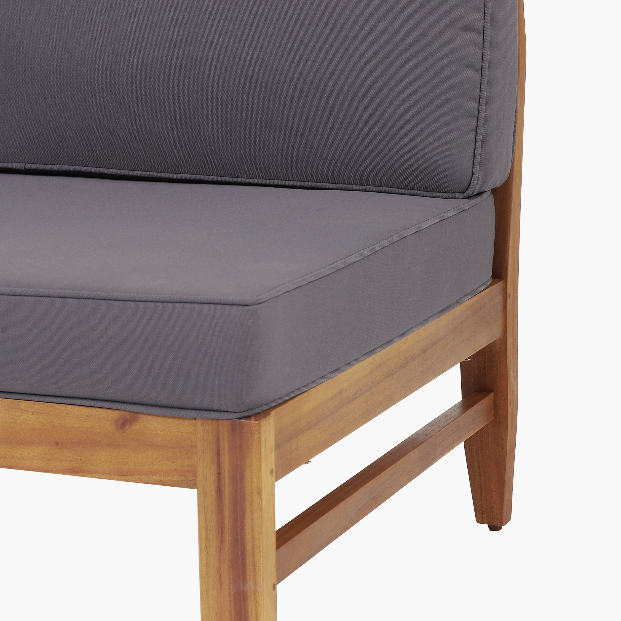 Aston Outdoor Sofa Set Patio Seating - Dark Gray