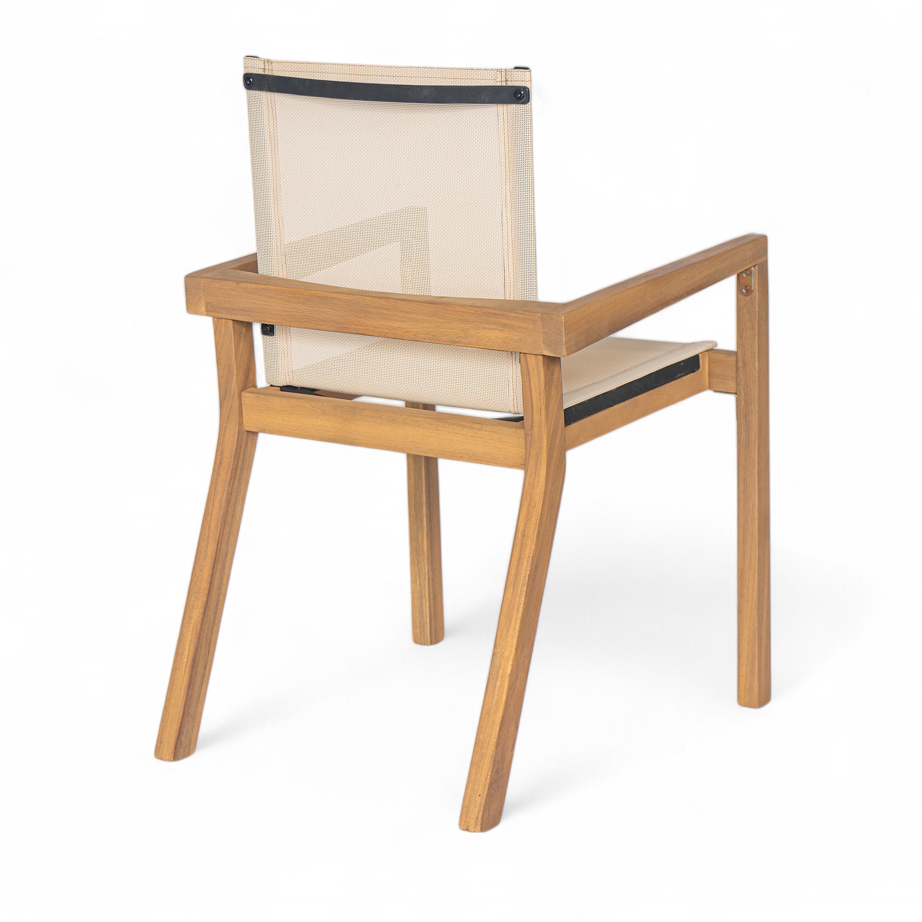 Outdoor Dining Set Acacia Wood - Beige