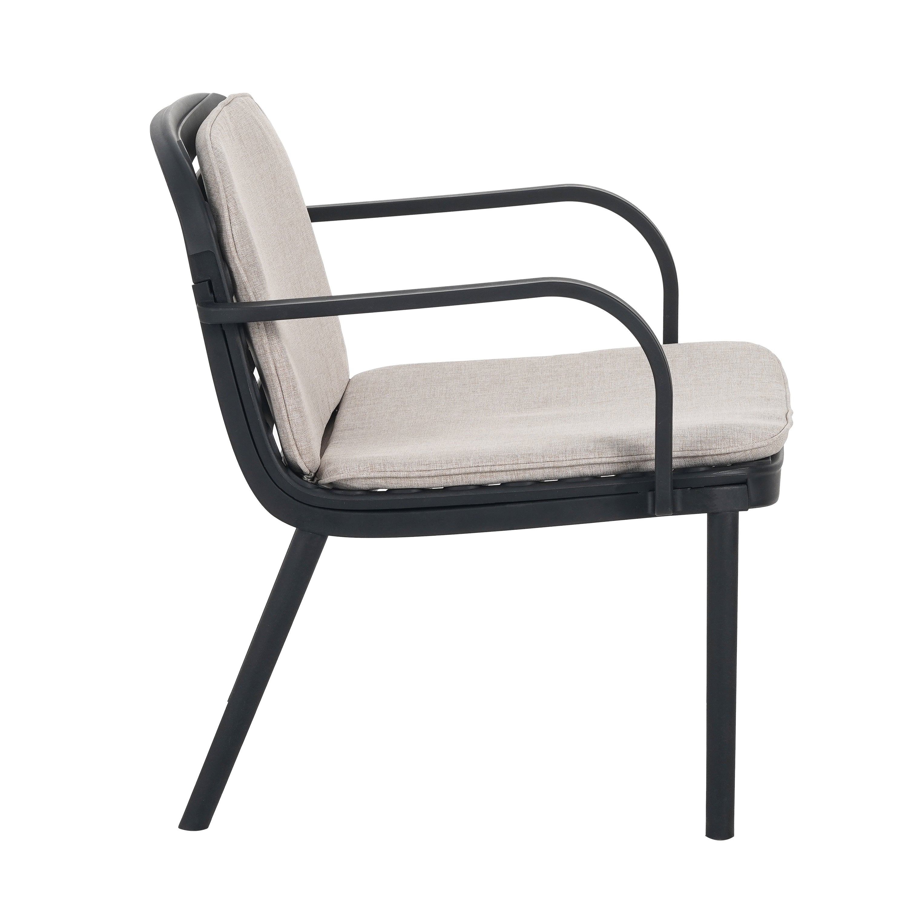 Luna Outdoor Loveseat Cushioned Seating - Beige