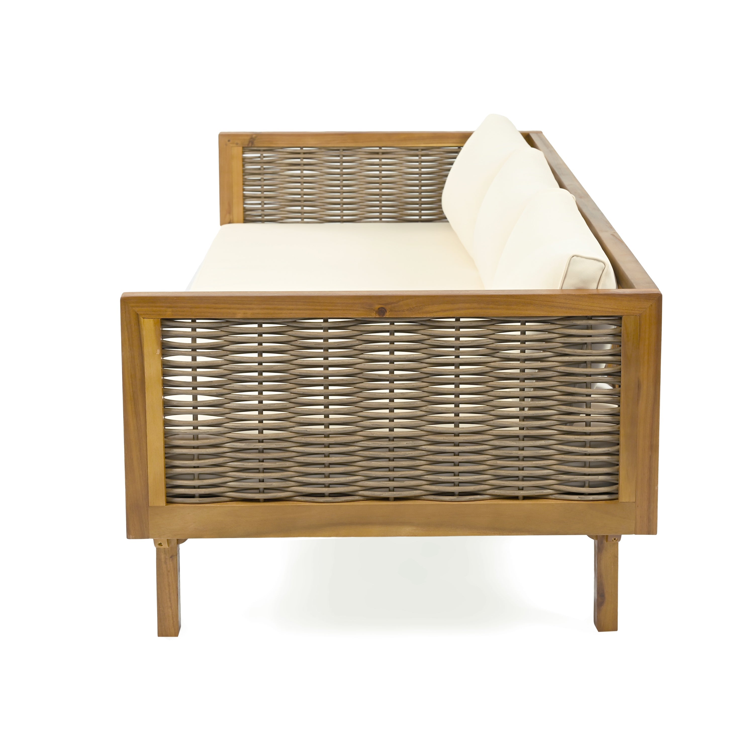 Outdoor Sectional Set Rattan Frame