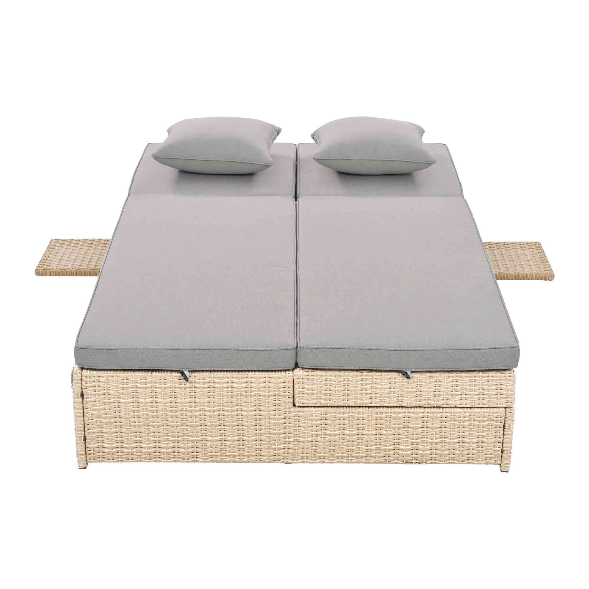 Topmax Outdoor Furniture Adjustable Back - Brown