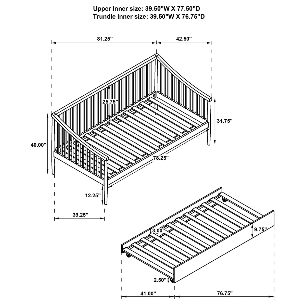 Delgado Daybeds