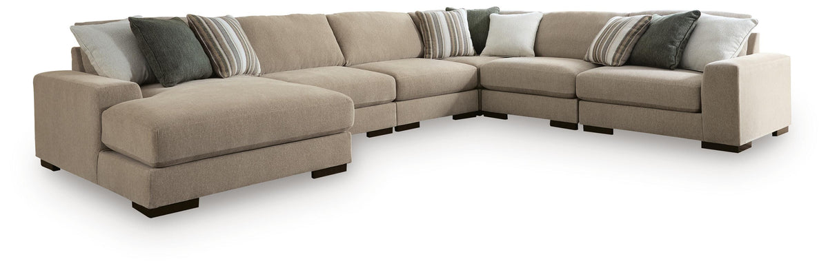 Linenhause Stationary Sectional by Ashley - image 2